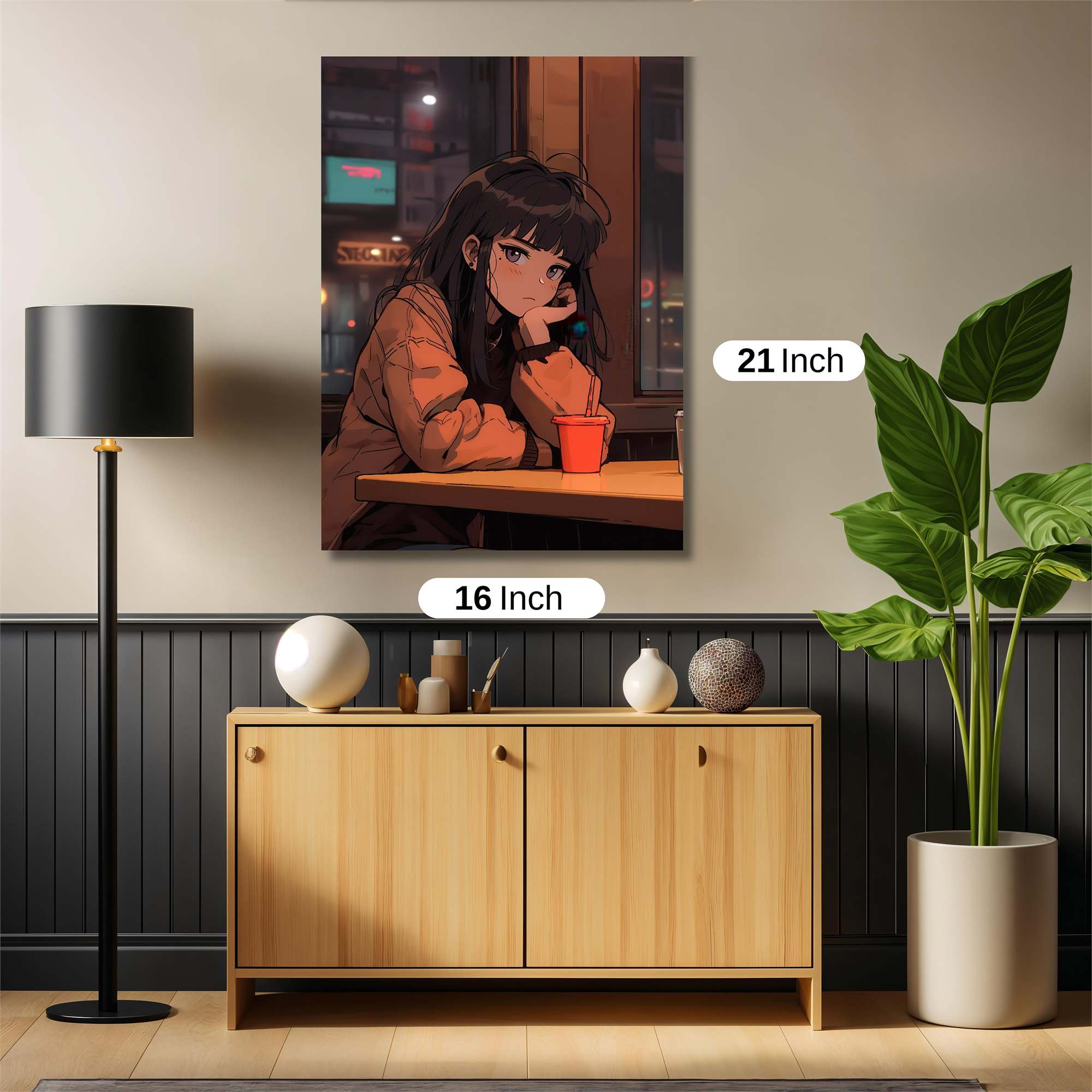 Nocturnal Melancholy Safe Wall Magnetic / M