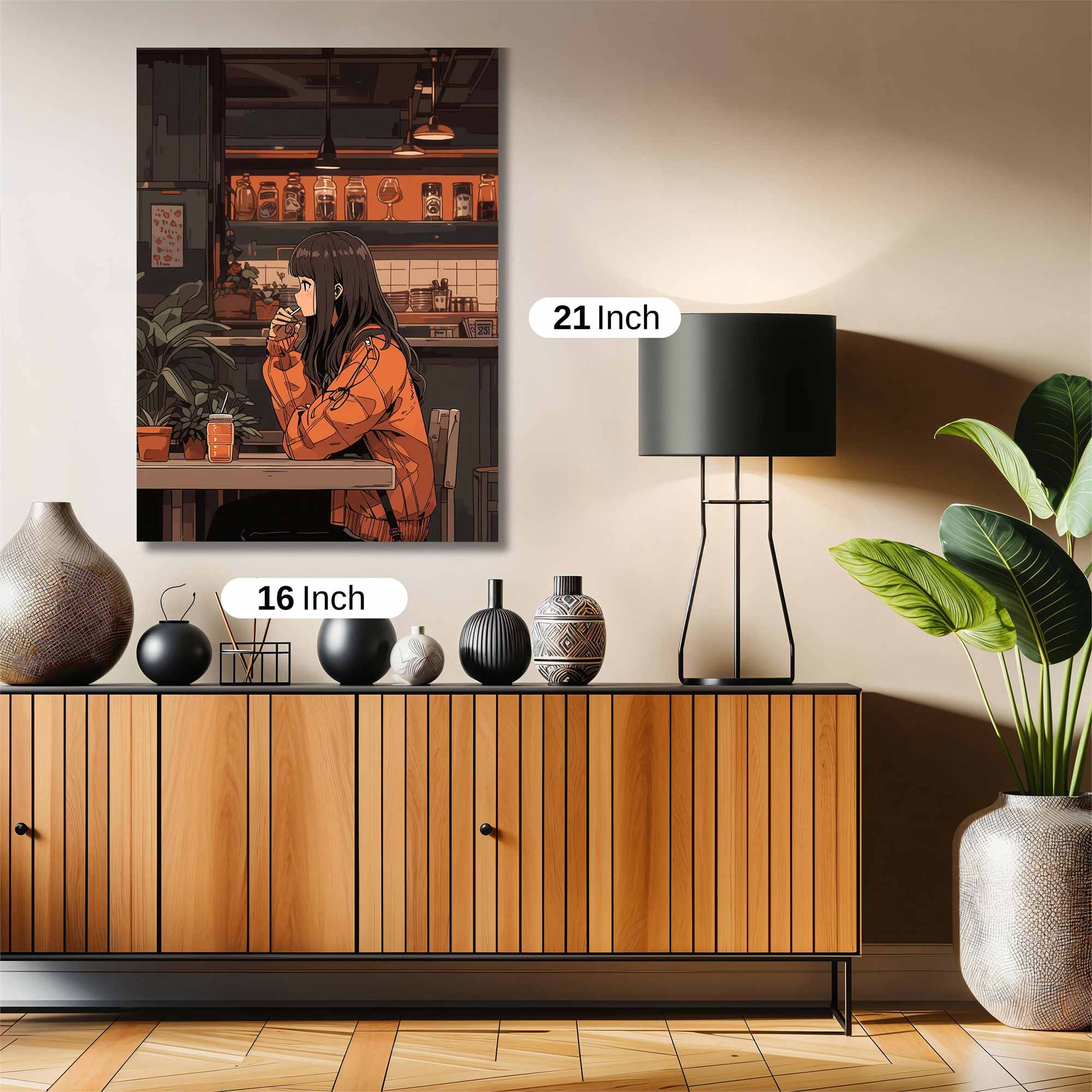 Cafe Serenity Safe Wall Magnetic / M