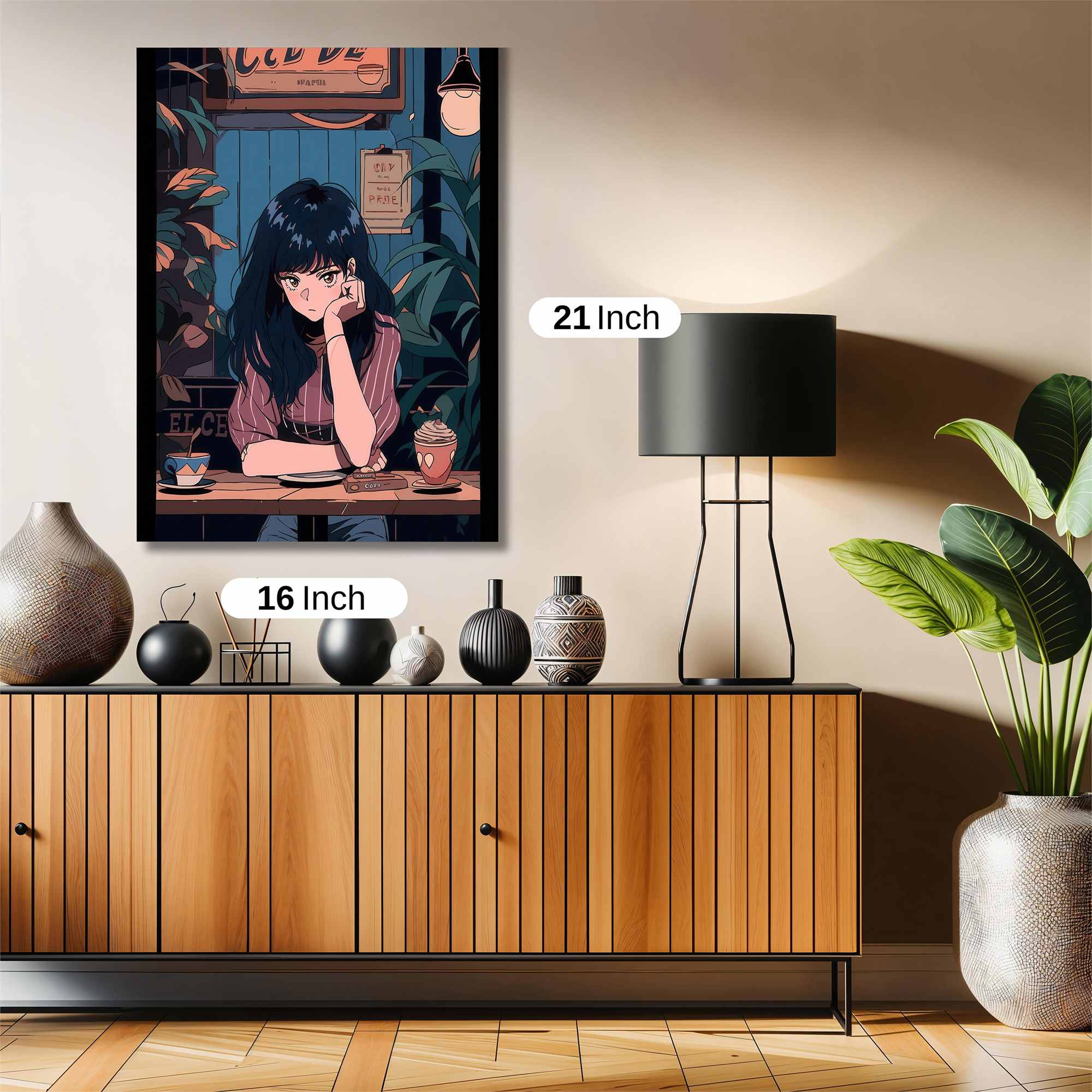 Cafe Serenity Safe Wall Magnetic / M