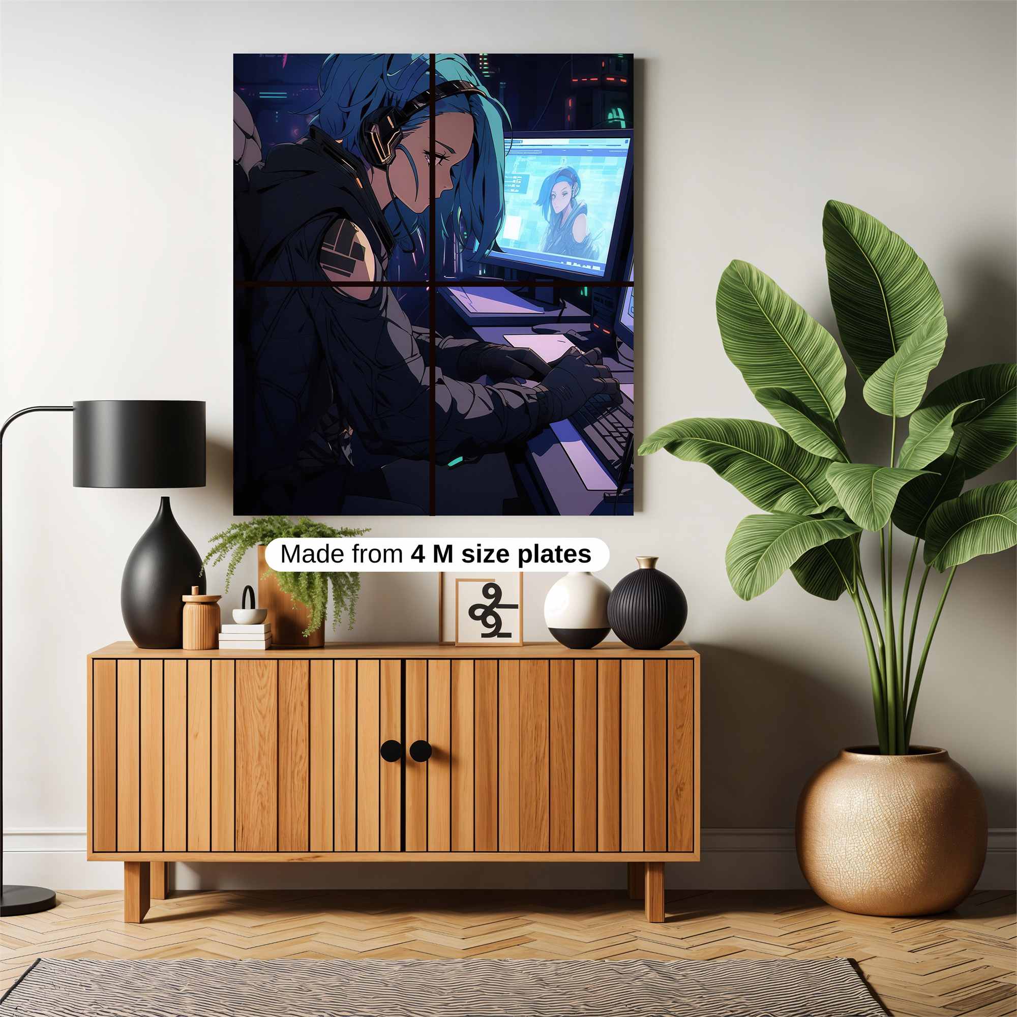 Cyber Solitude Safe Wall Magnetic / M