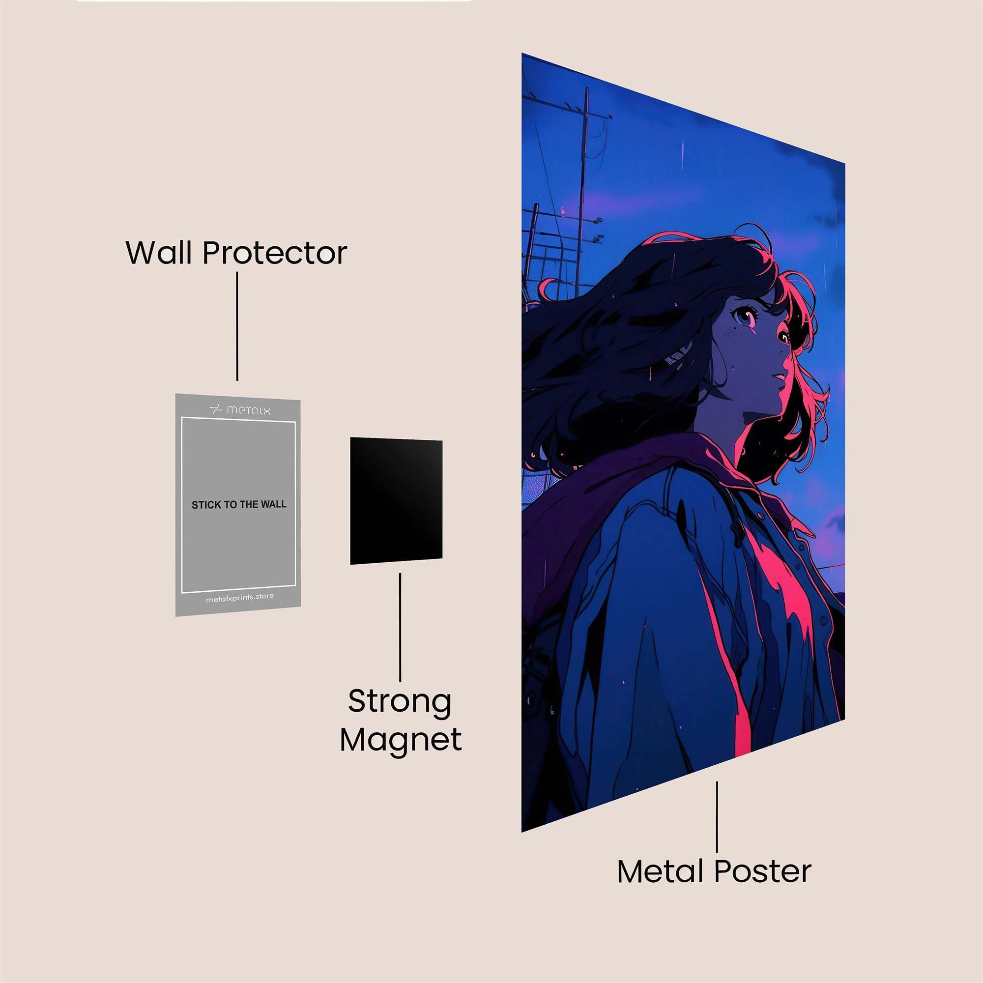 Twilight Dreamer Safe Wall Magnetic / M