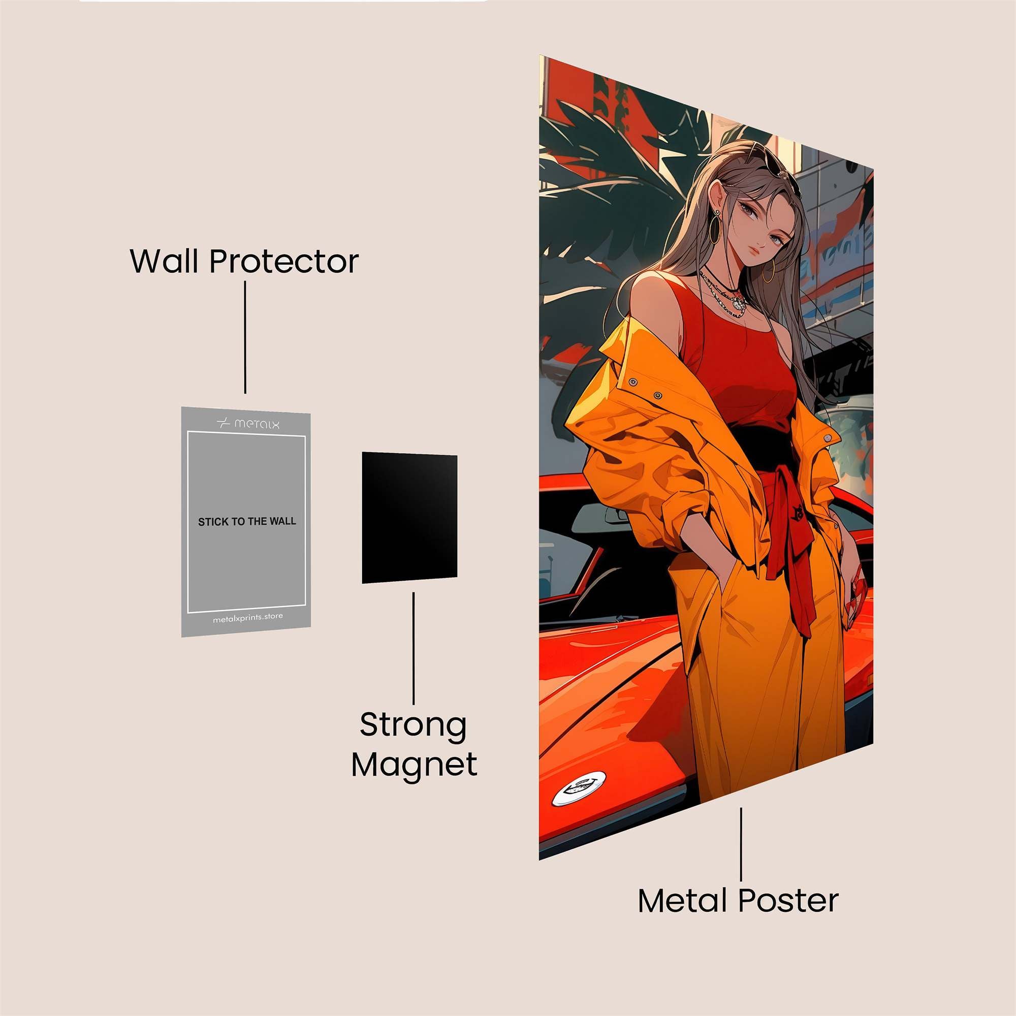 NeonSwagger Safe Wall Magnetic / M