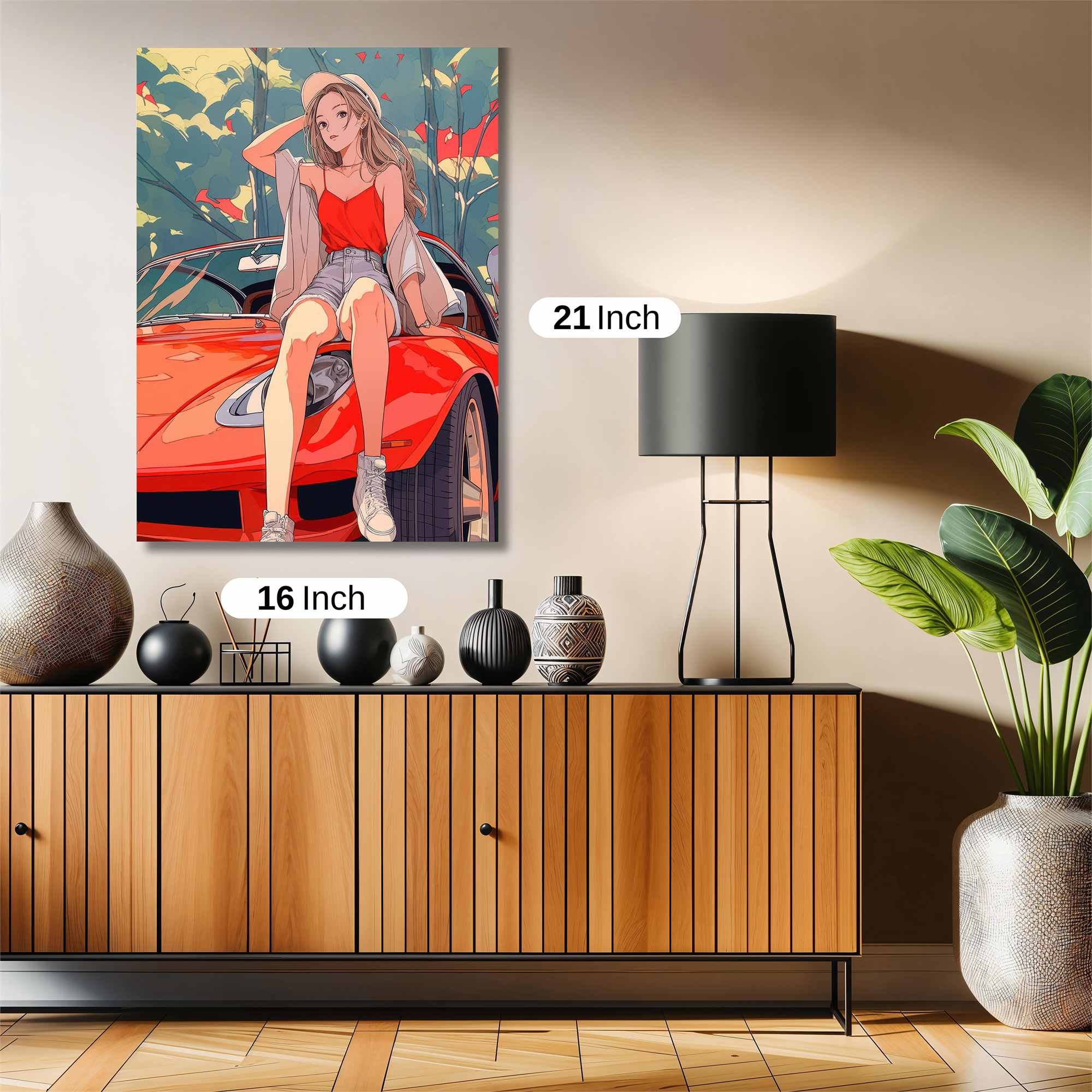 Sunny Serenity Safe Wall Magnetic / M