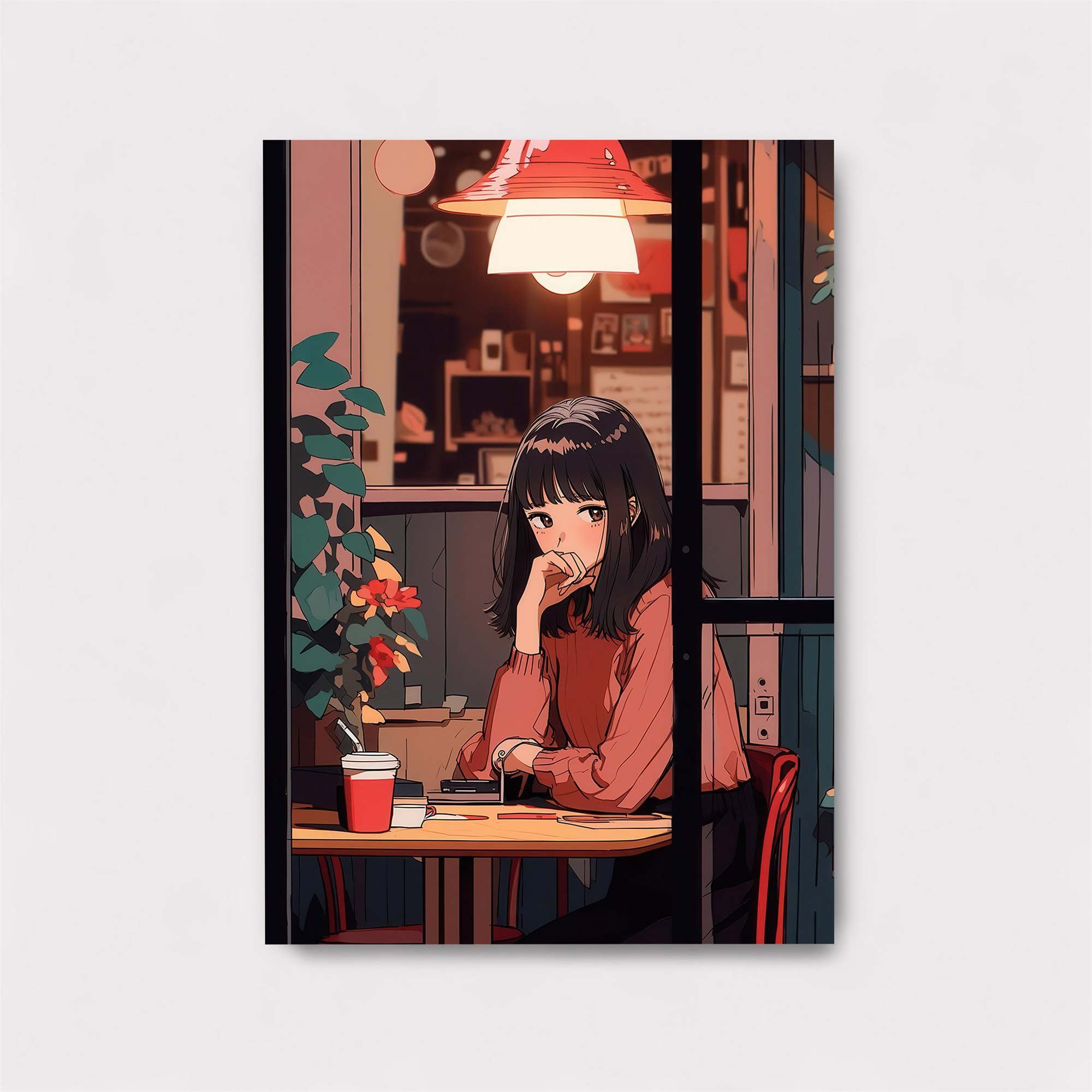 Café Contemplation Safe Wall Magnetic / M