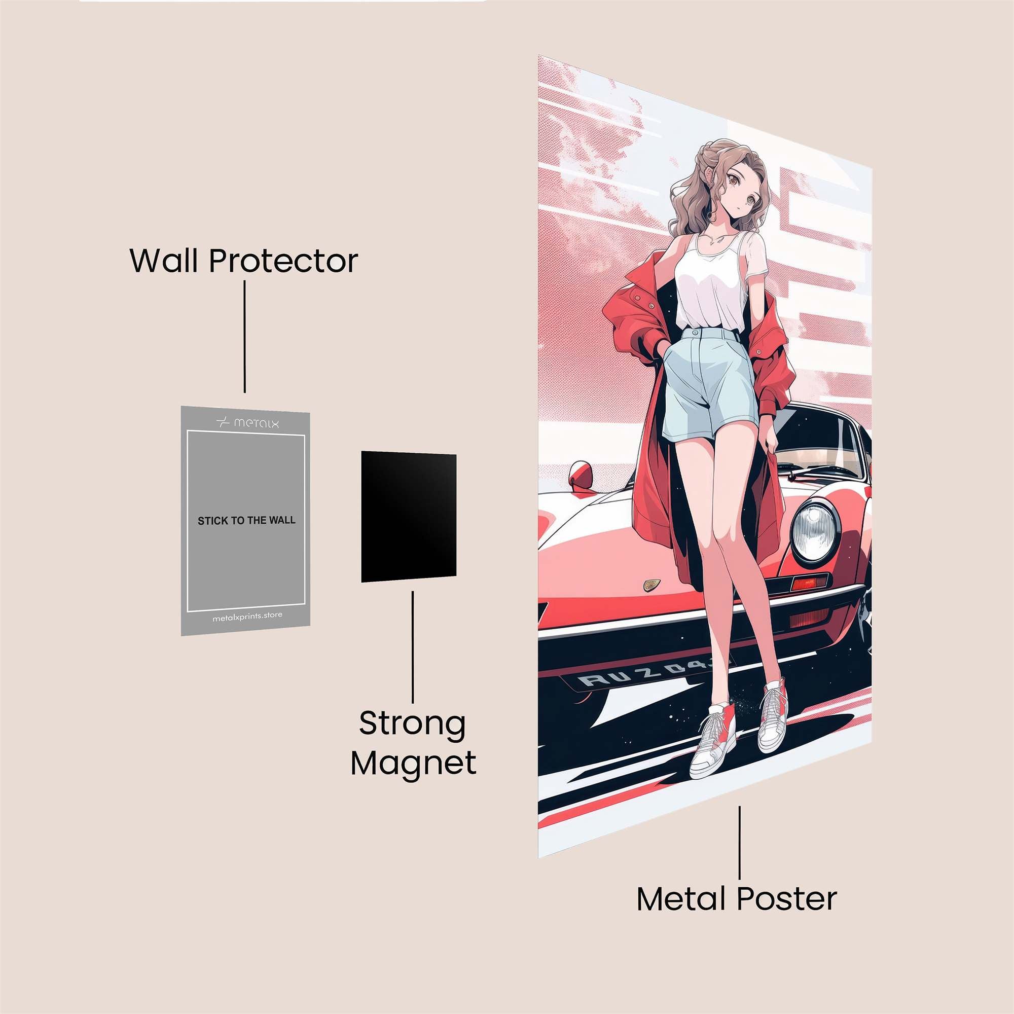 CarChic Safe Wall Magnetic / M