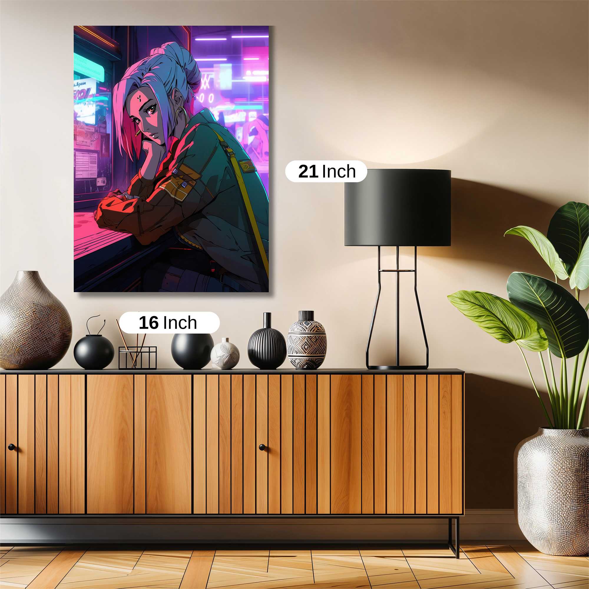 Neon Melancholy Safe Wall Magnetic / M