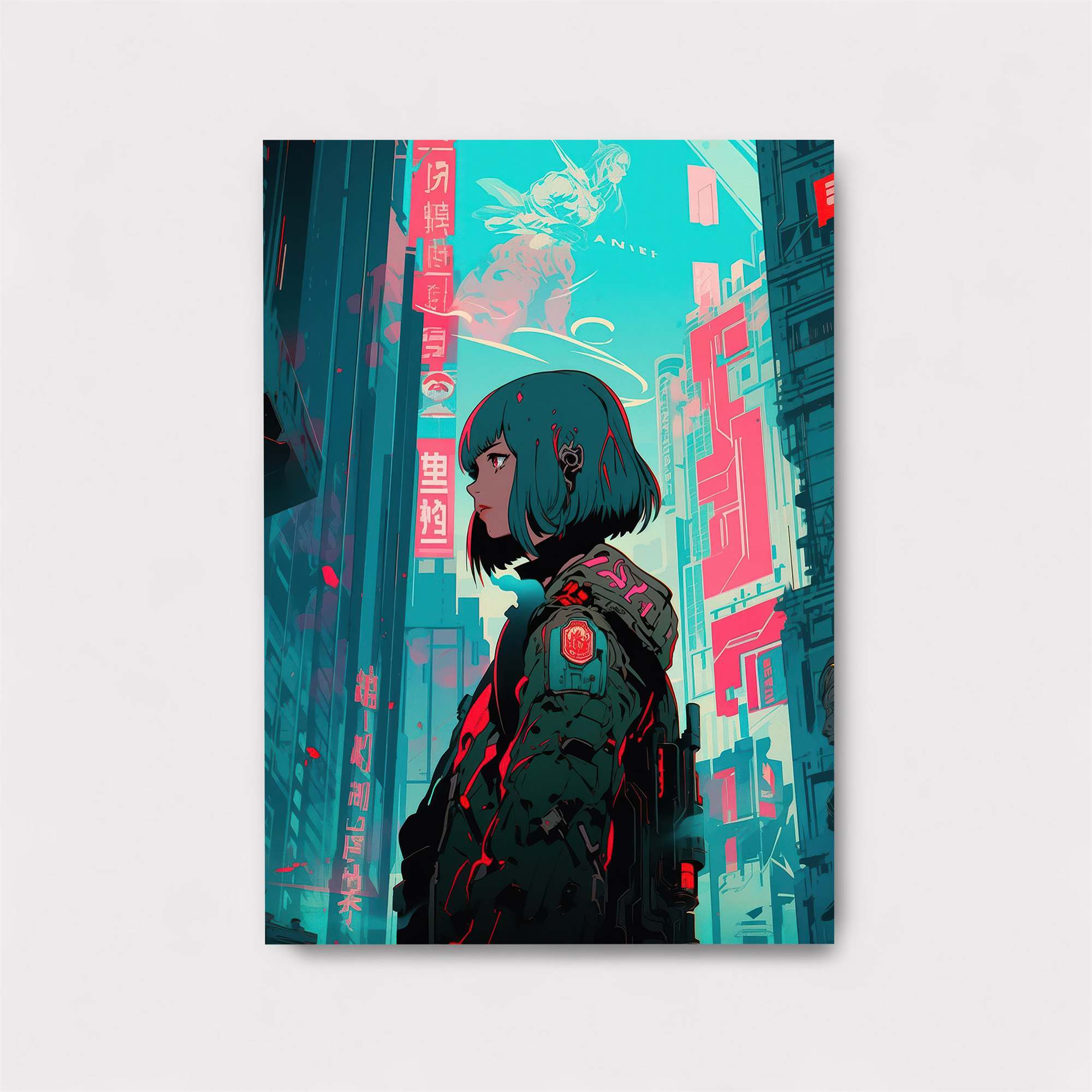 Neon Solitude Safe Wall Magnetic / M