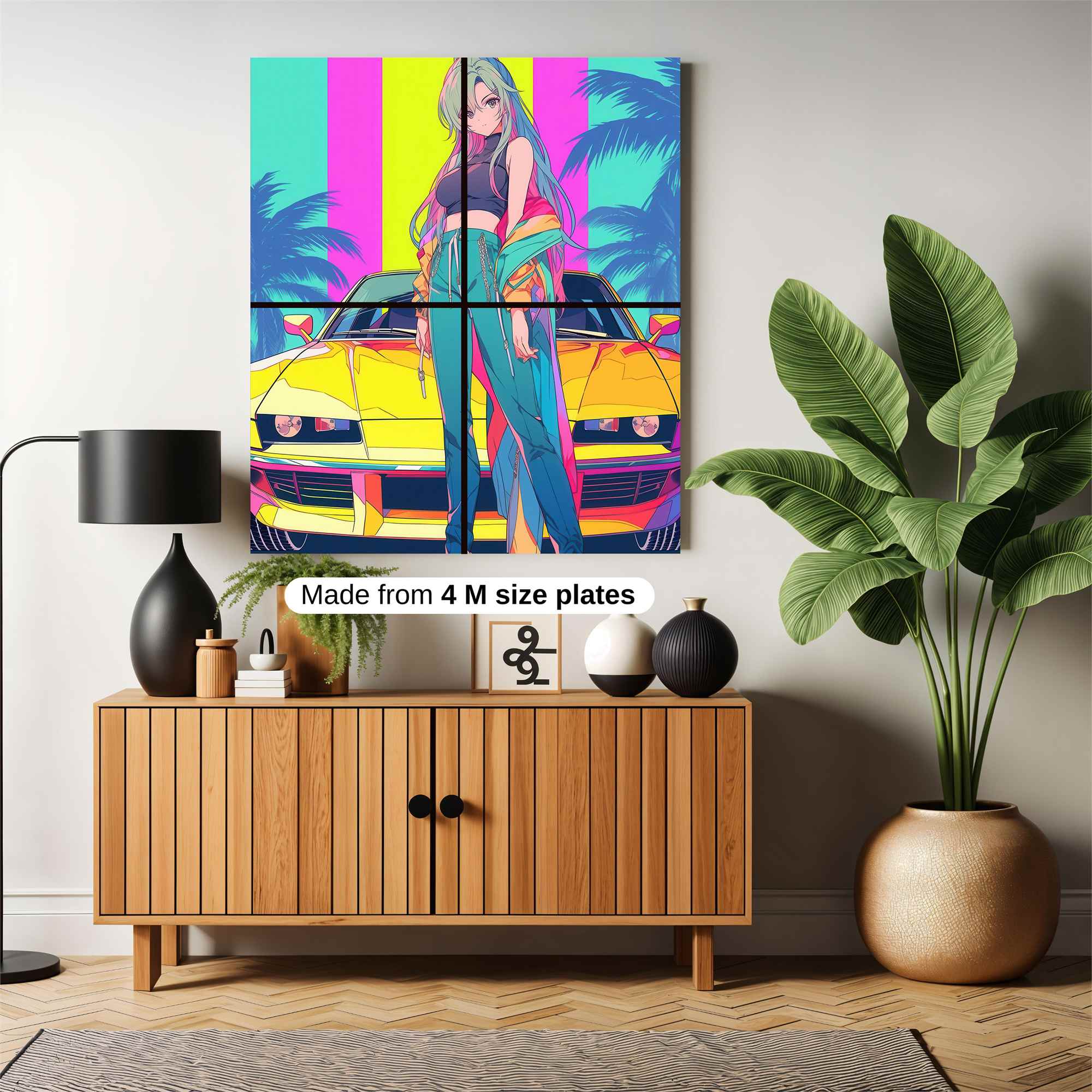 Neon Dream Safe Wall Magnetic / M