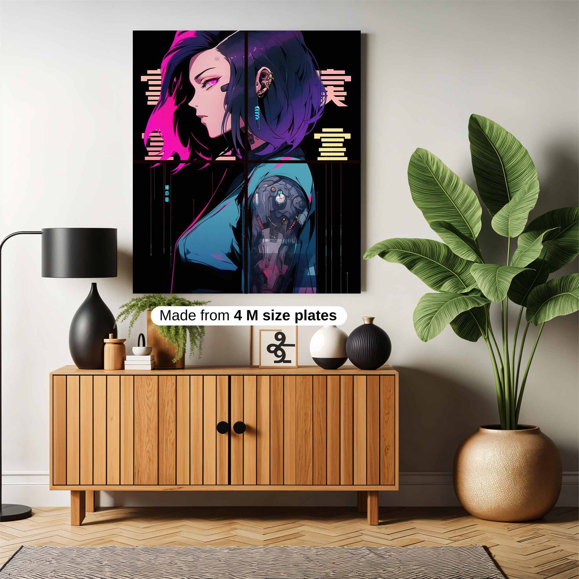 Cyber Rebel Safe Wall Magnetic / M