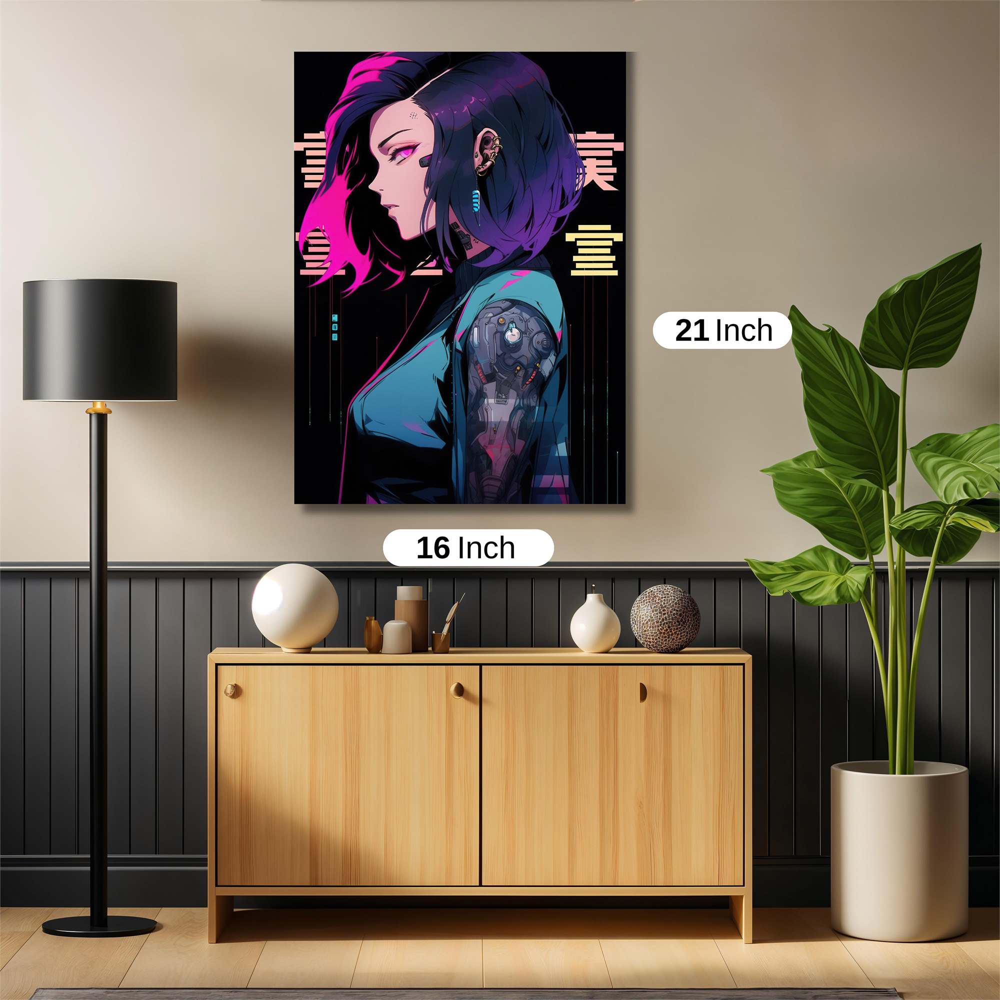 Cyber Rebel Safe Wall Magnetic / M