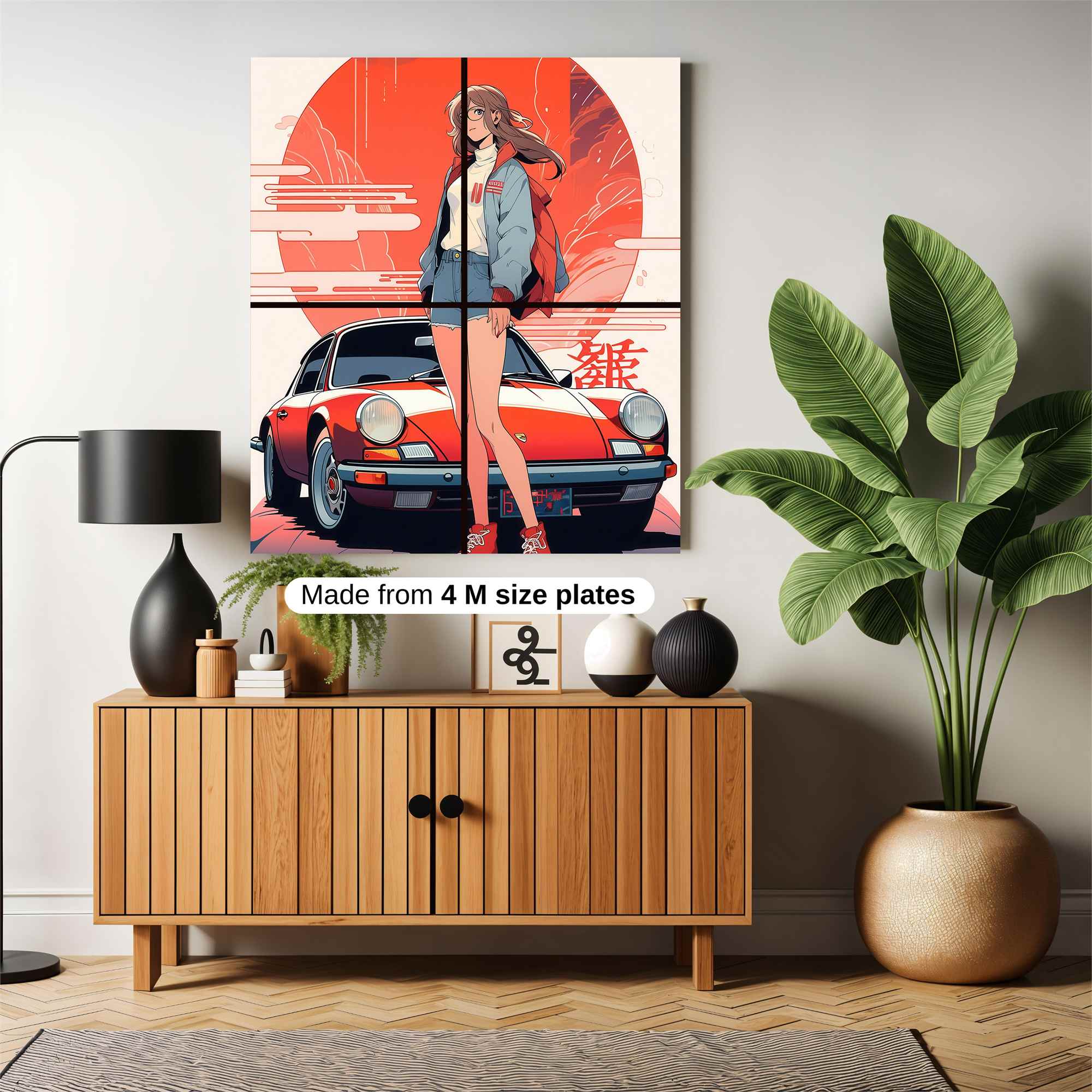 Drifter's Dawn Safe Wall Magnetic / M