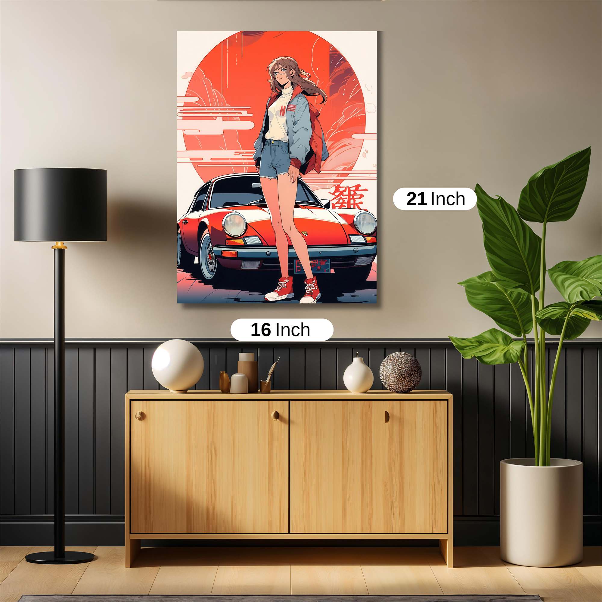 Drifter's Dawn Safe Wall Magnetic / M