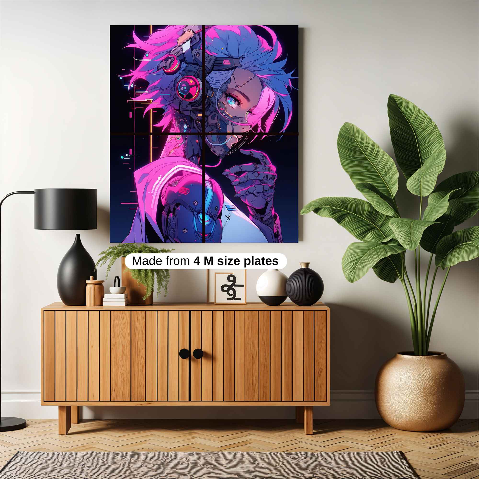 Cyber Enigma Safe Wall Magnetic / M