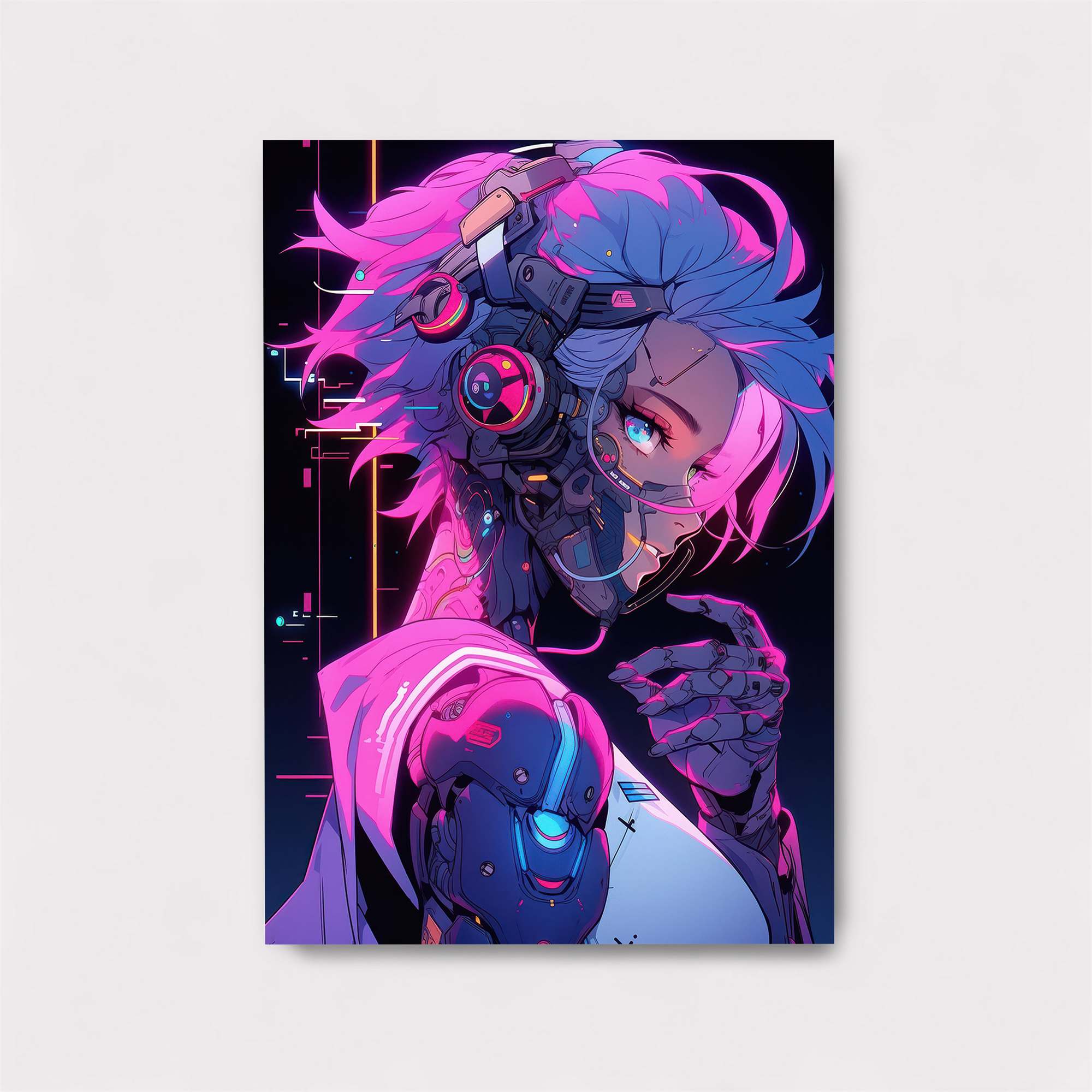 Cyber Enigma Safe Wall Magnetic / M