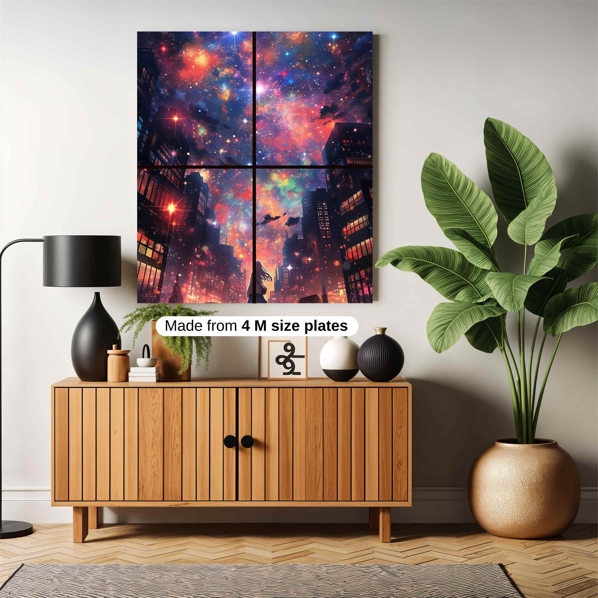 Cosmic Serenity Safe Wall Magnetic / M