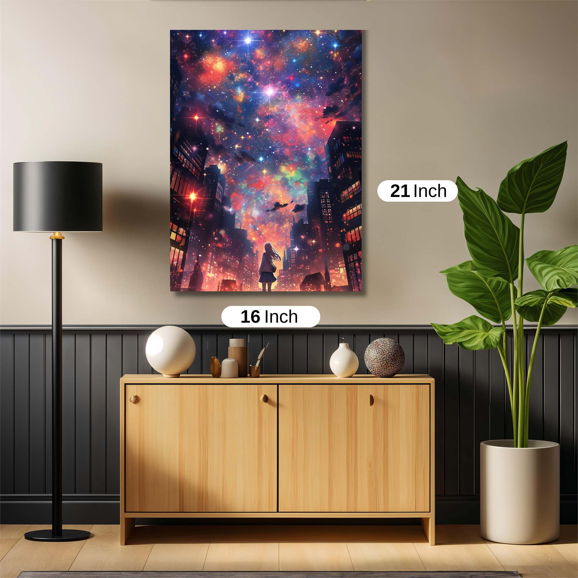 Cosmic Serenity Safe Wall Magnetic / M
