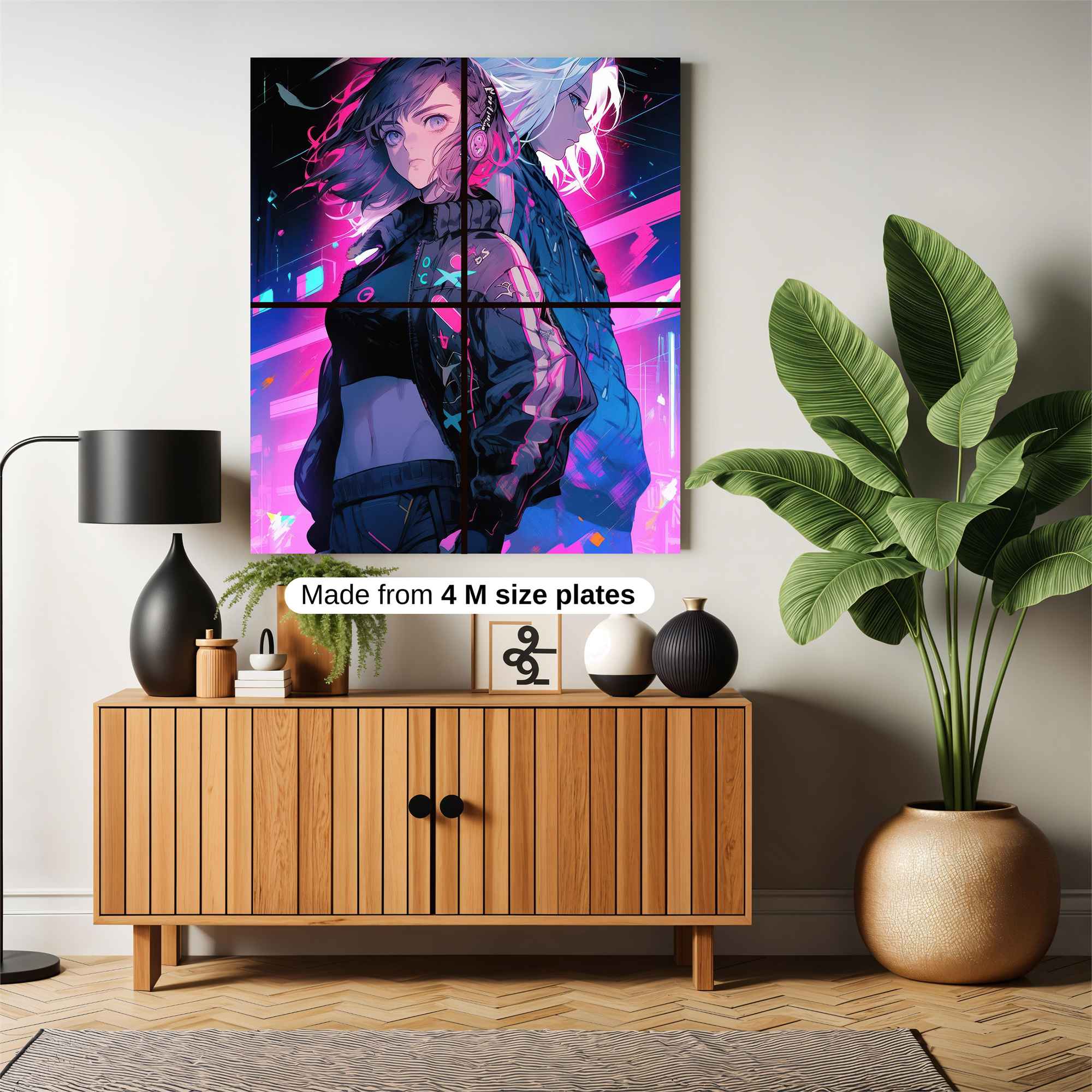 Cyber Pulse Safe Wall Magnetic / M