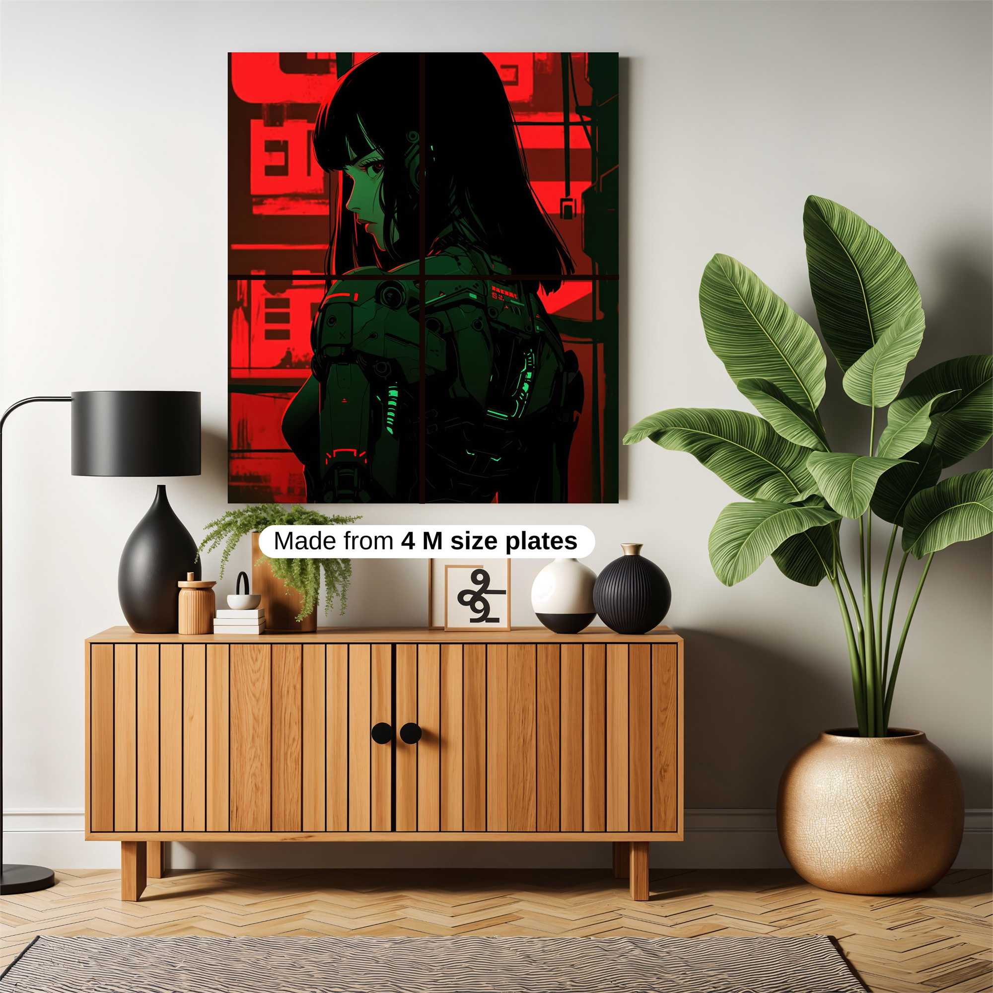 Cyber Enigma Safe Wall Magnetic / M