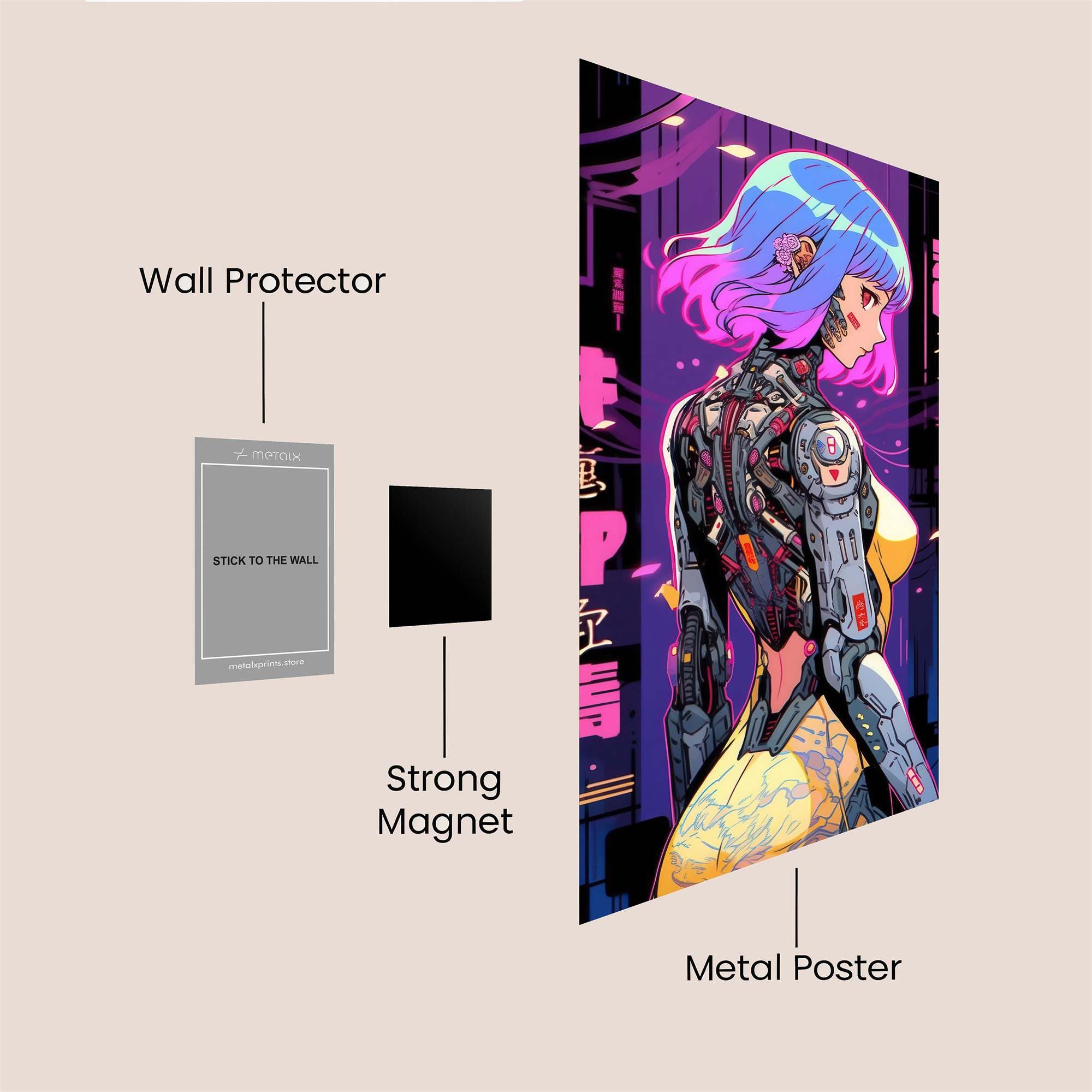 Cyberpunk Serenity Safe Wall Magnetic / M