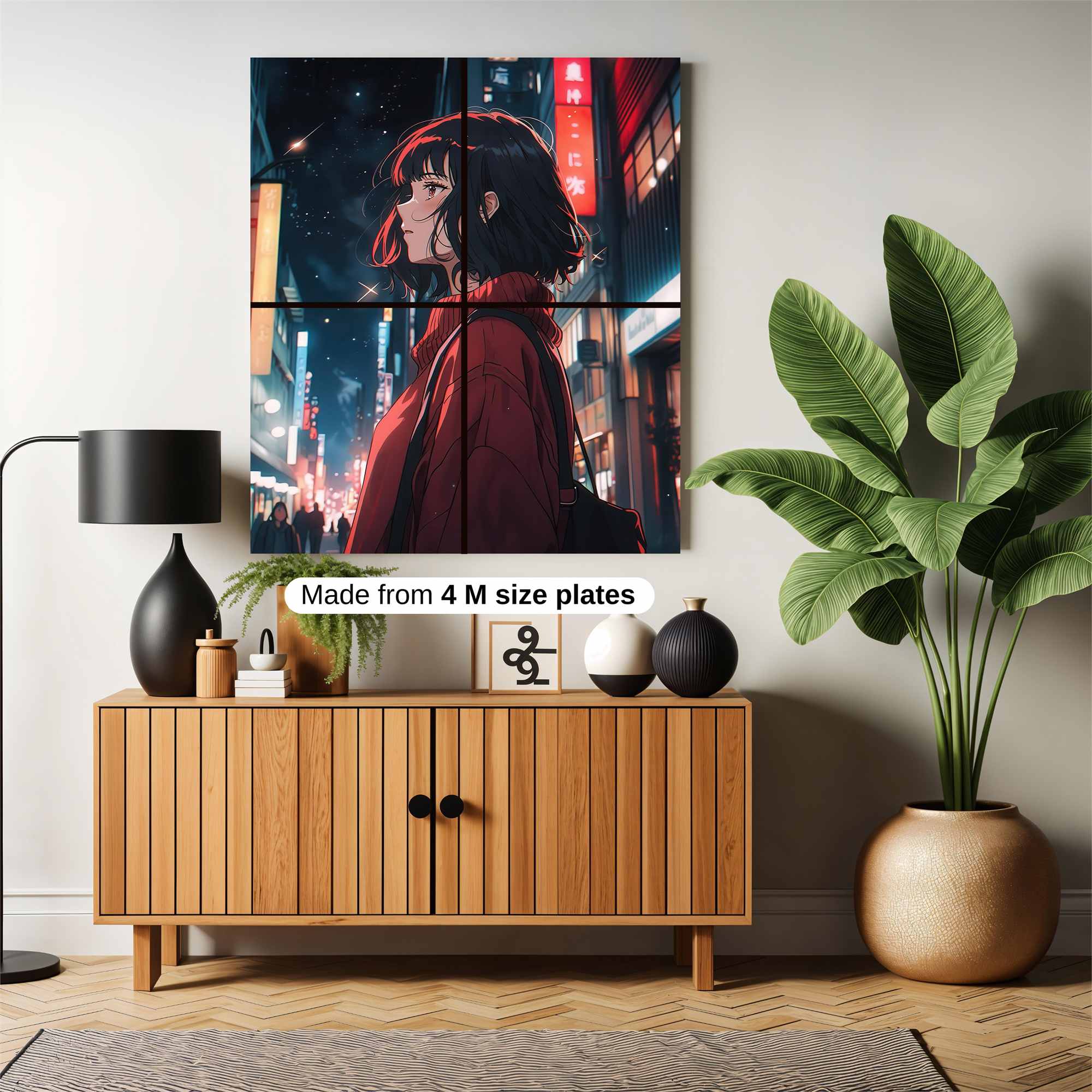 Neon Solitude Safe Wall Magnetic / M