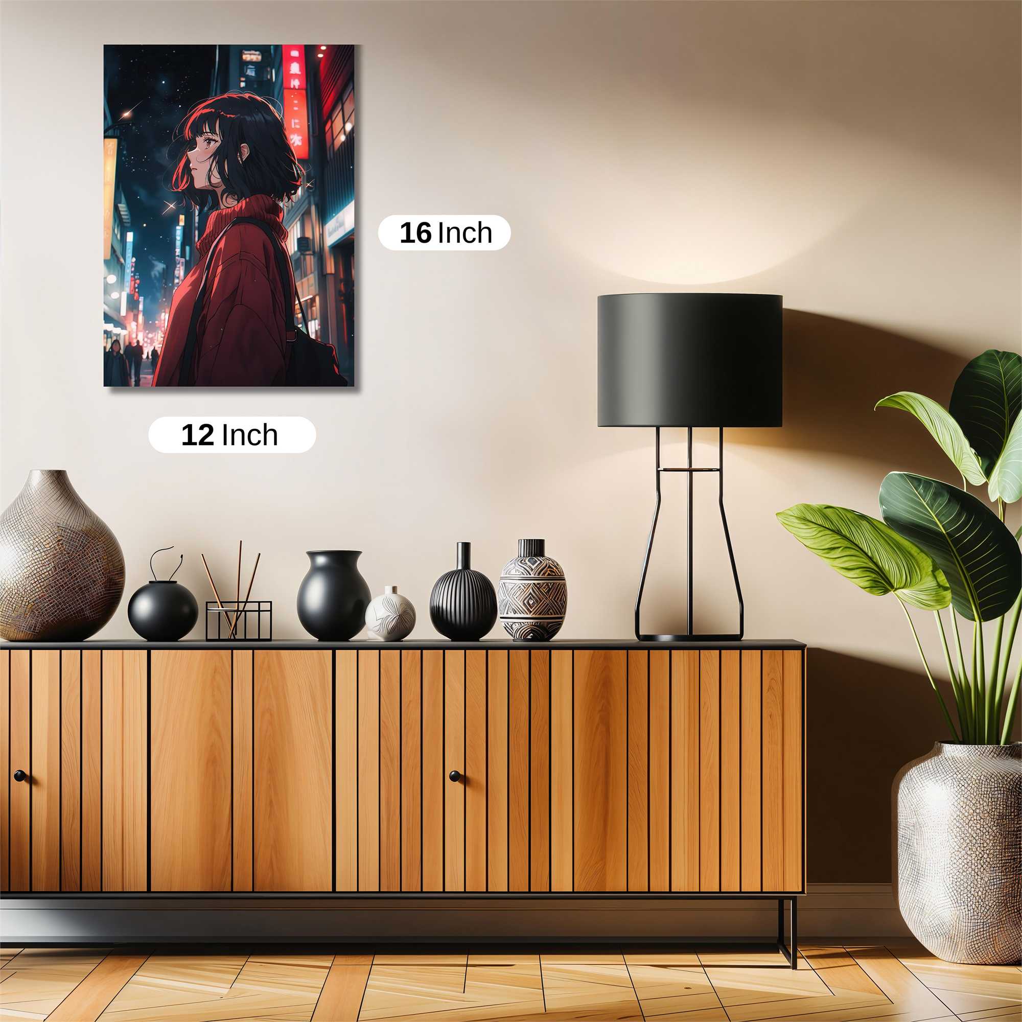 Neon Solitude Safe Wall Magnetic / M