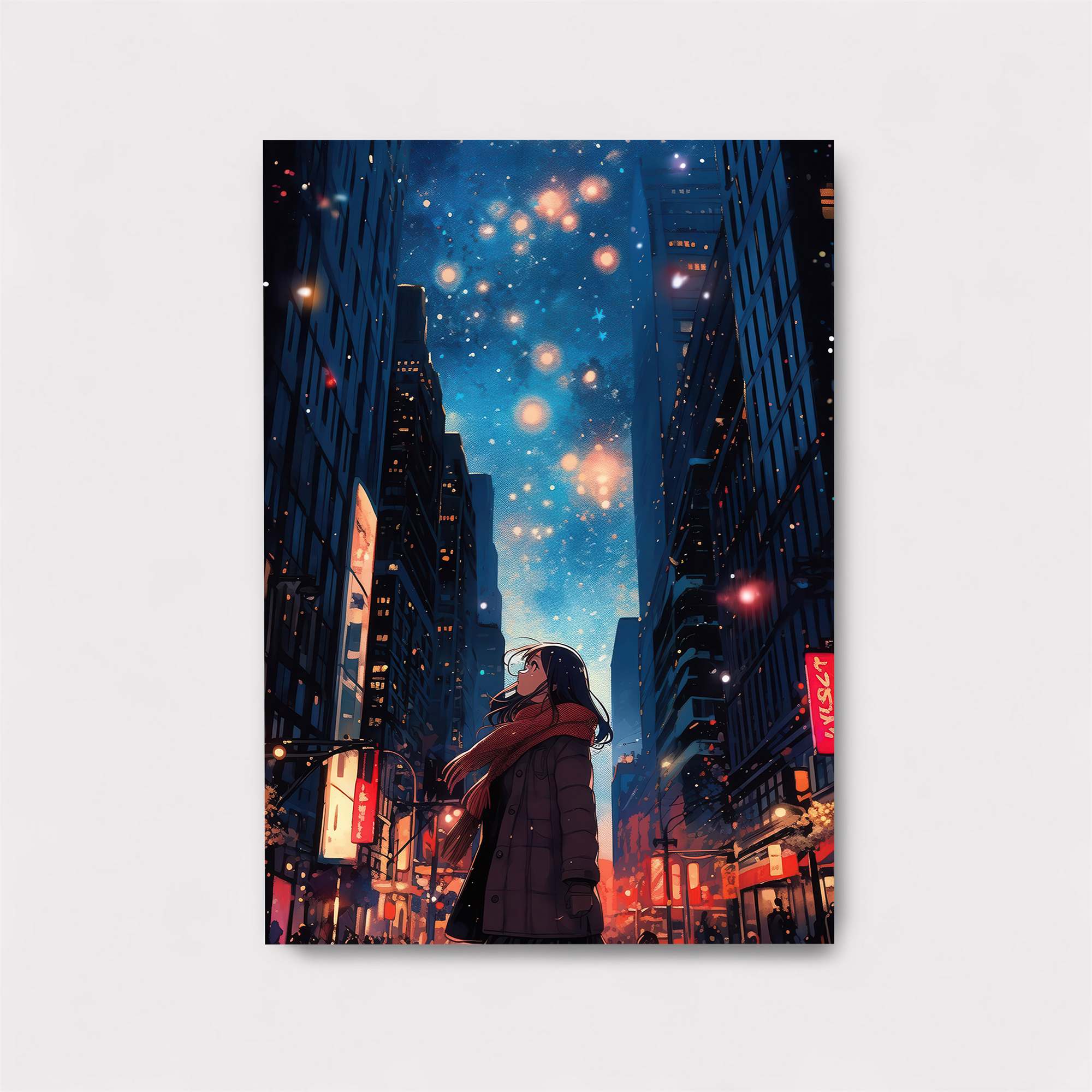 City Dreamscape Safe Wall Magnetic / M