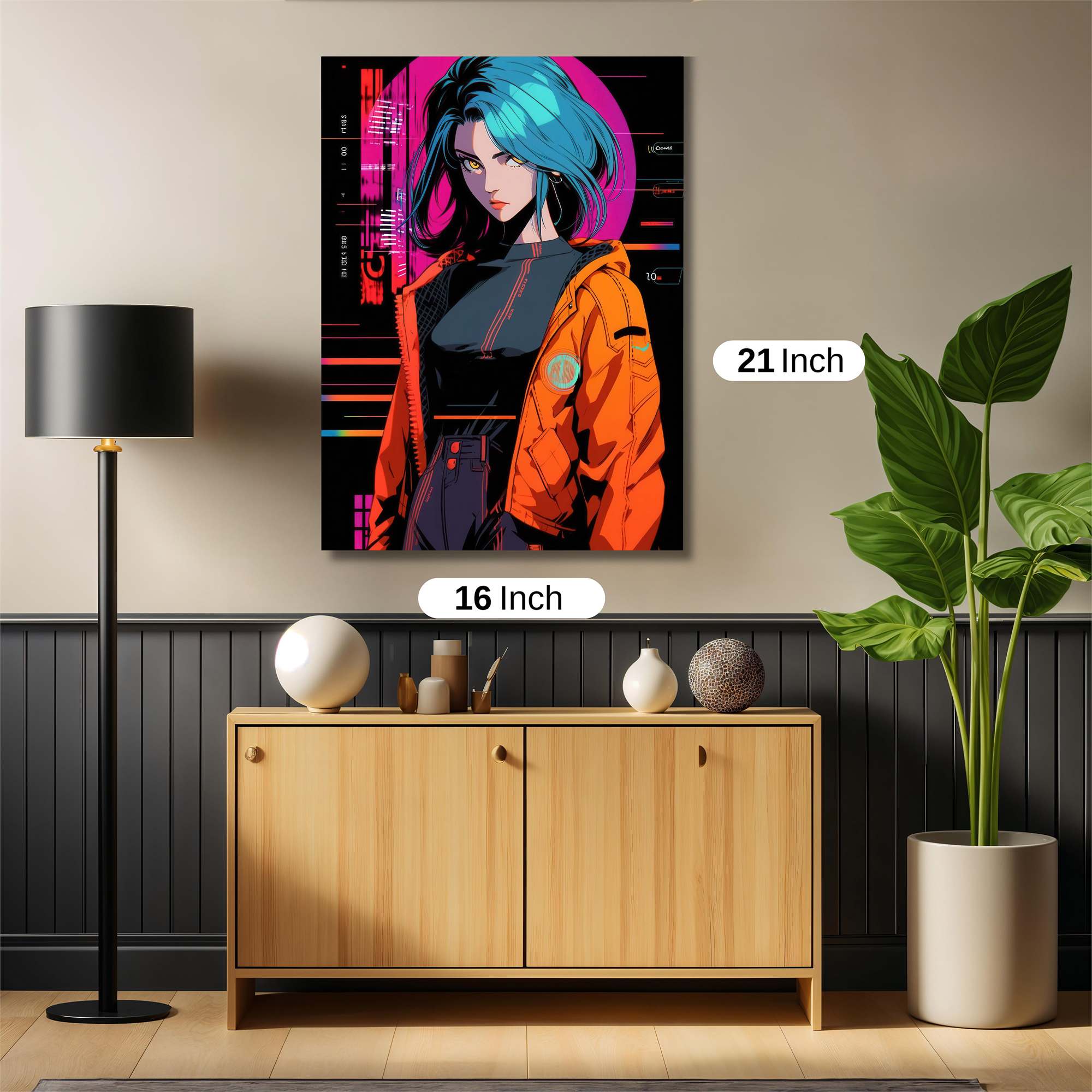 Cyber Rebel Safe Wall Magnetic / M