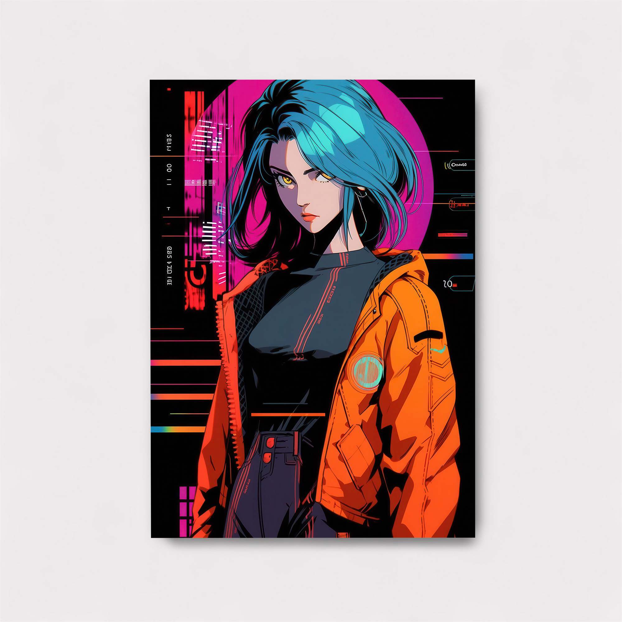 Cyber Rebel Safe Wall Magnetic / M