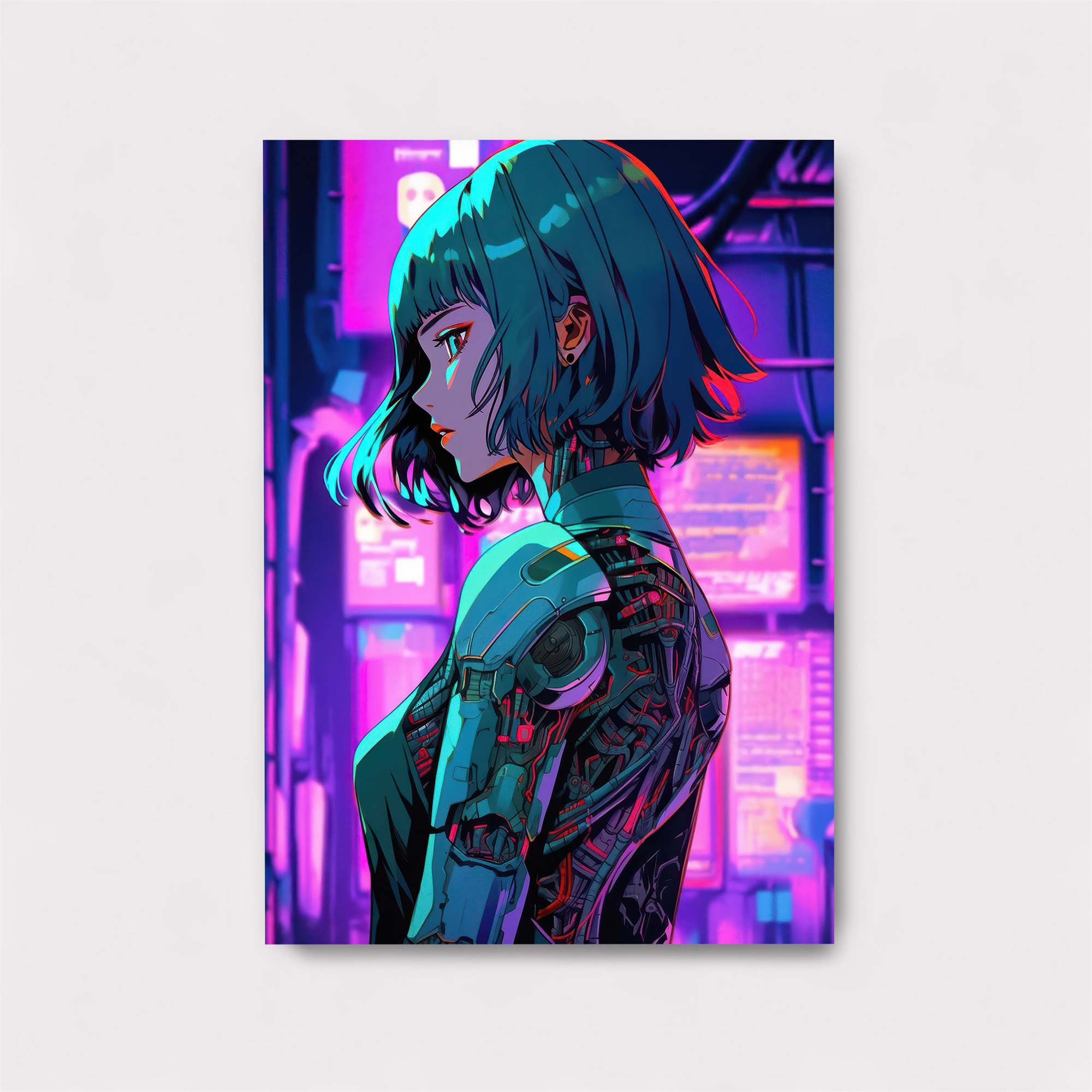 Cyber Serenity Safe Wall Magnetic / M