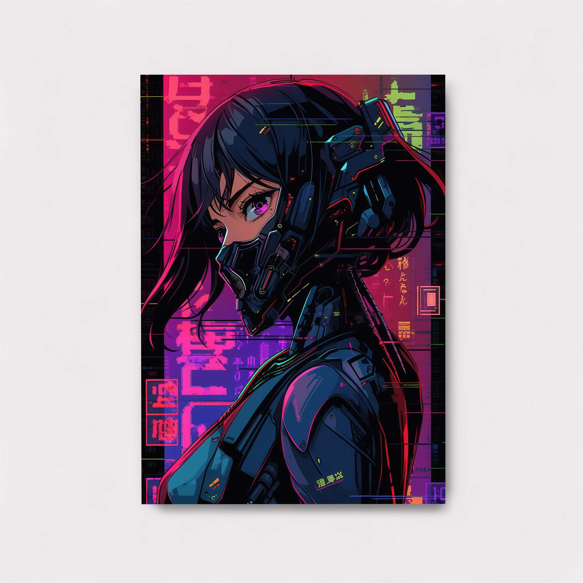 Cyberpunk Enigma Safe Wall Magnetic / M