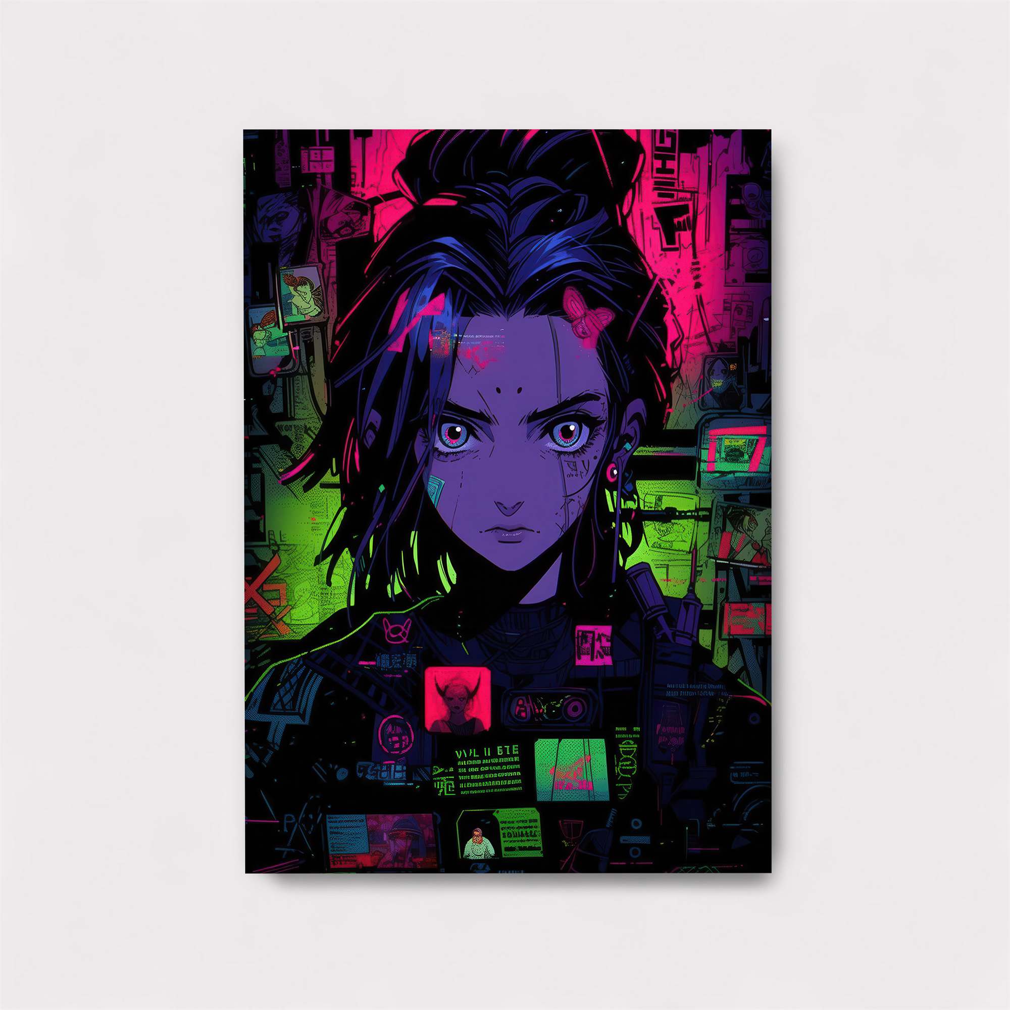 Cyberpunk Enigma Safe Wall Magnetic / M