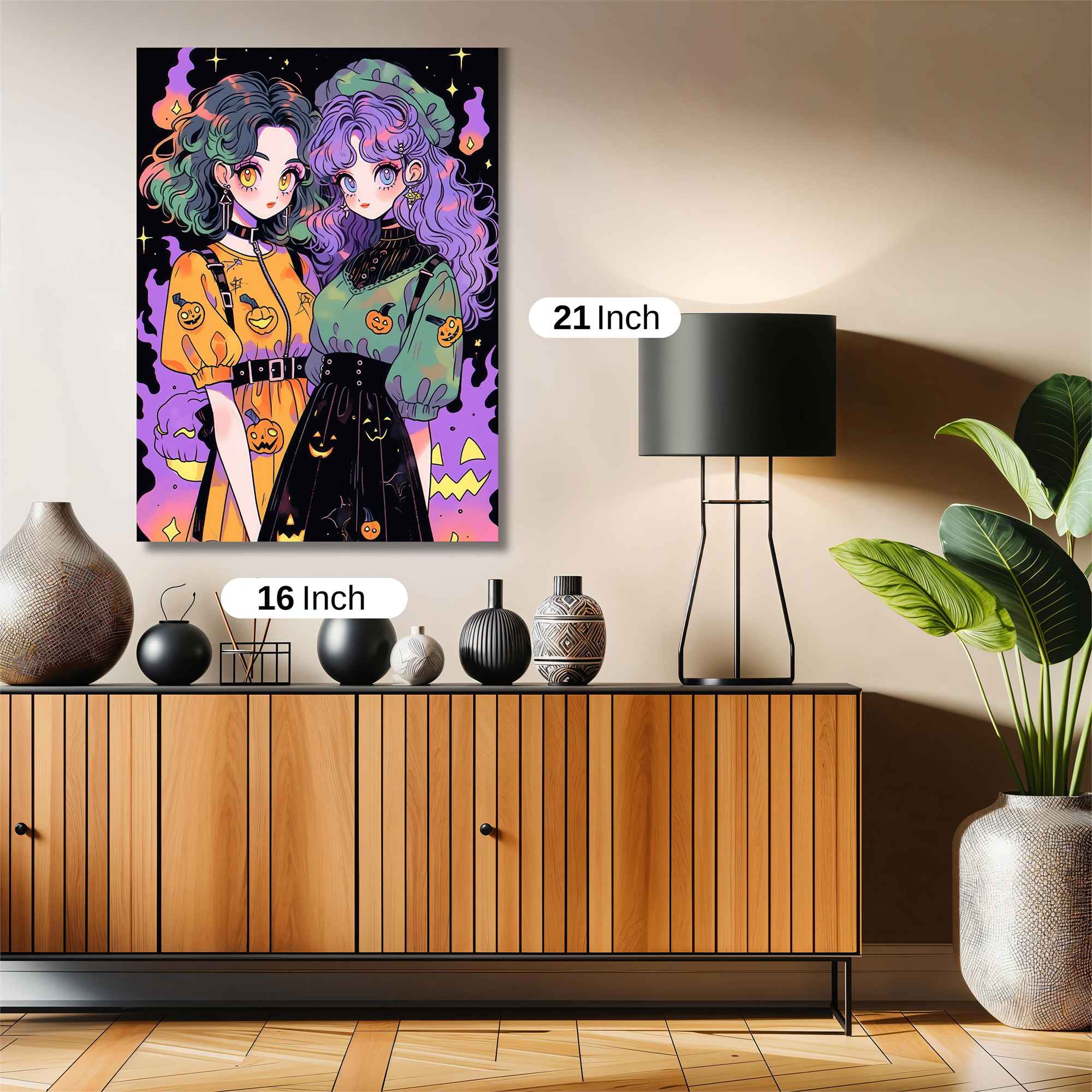 Witchy Whimsy Safe Wall Magnetic / M