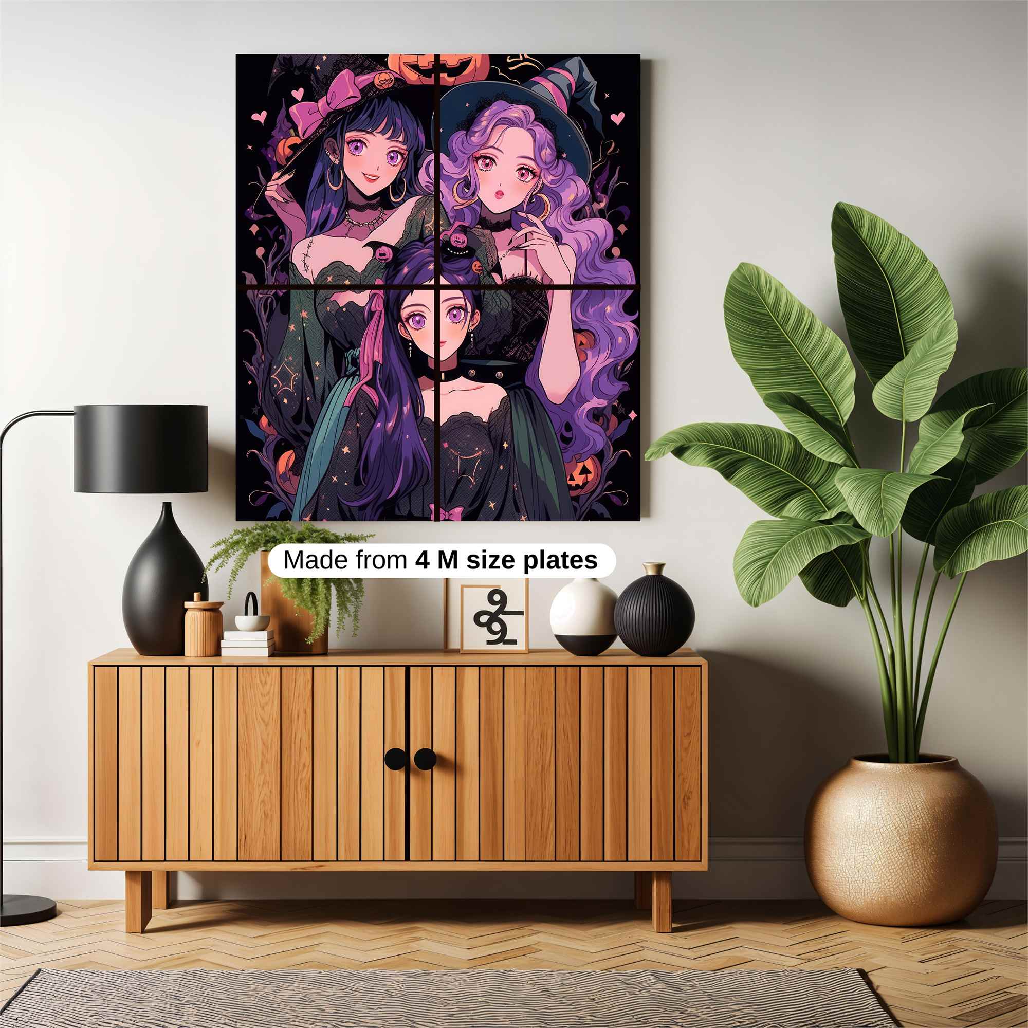 Witchy Whimsy Safe Wall Magnetic / M