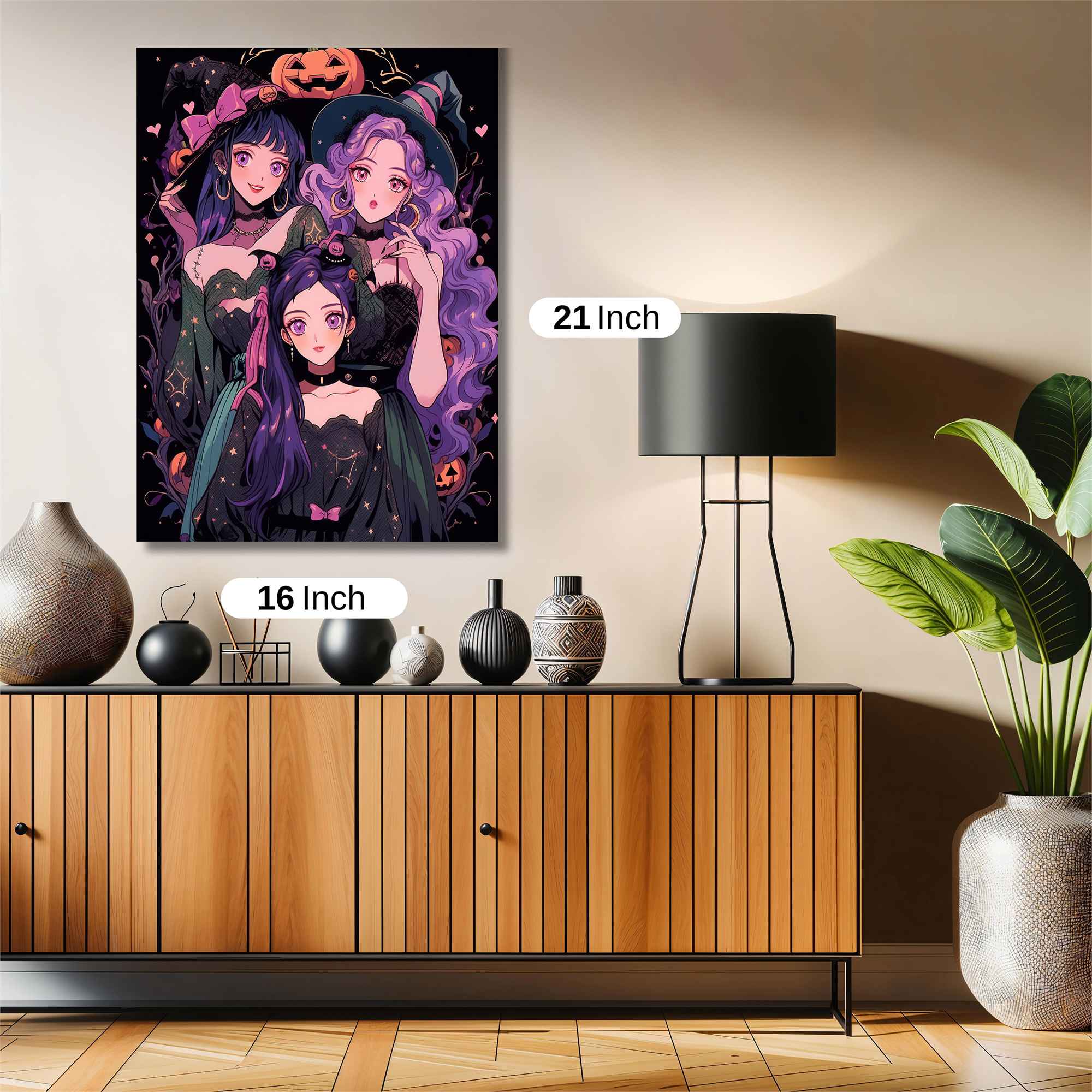 Witchy Whimsy Safe Wall Magnetic / M