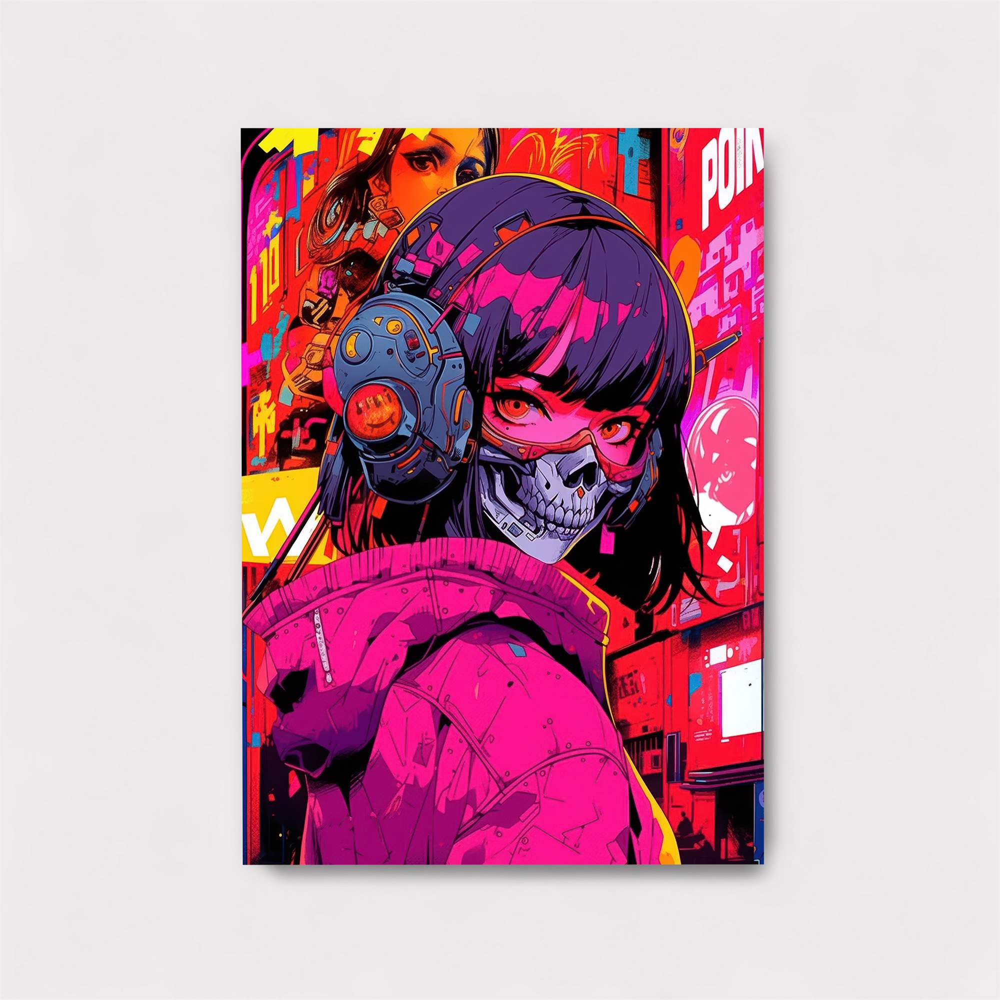 Cyberpunk Vibe Safe Wall Magnetic / M