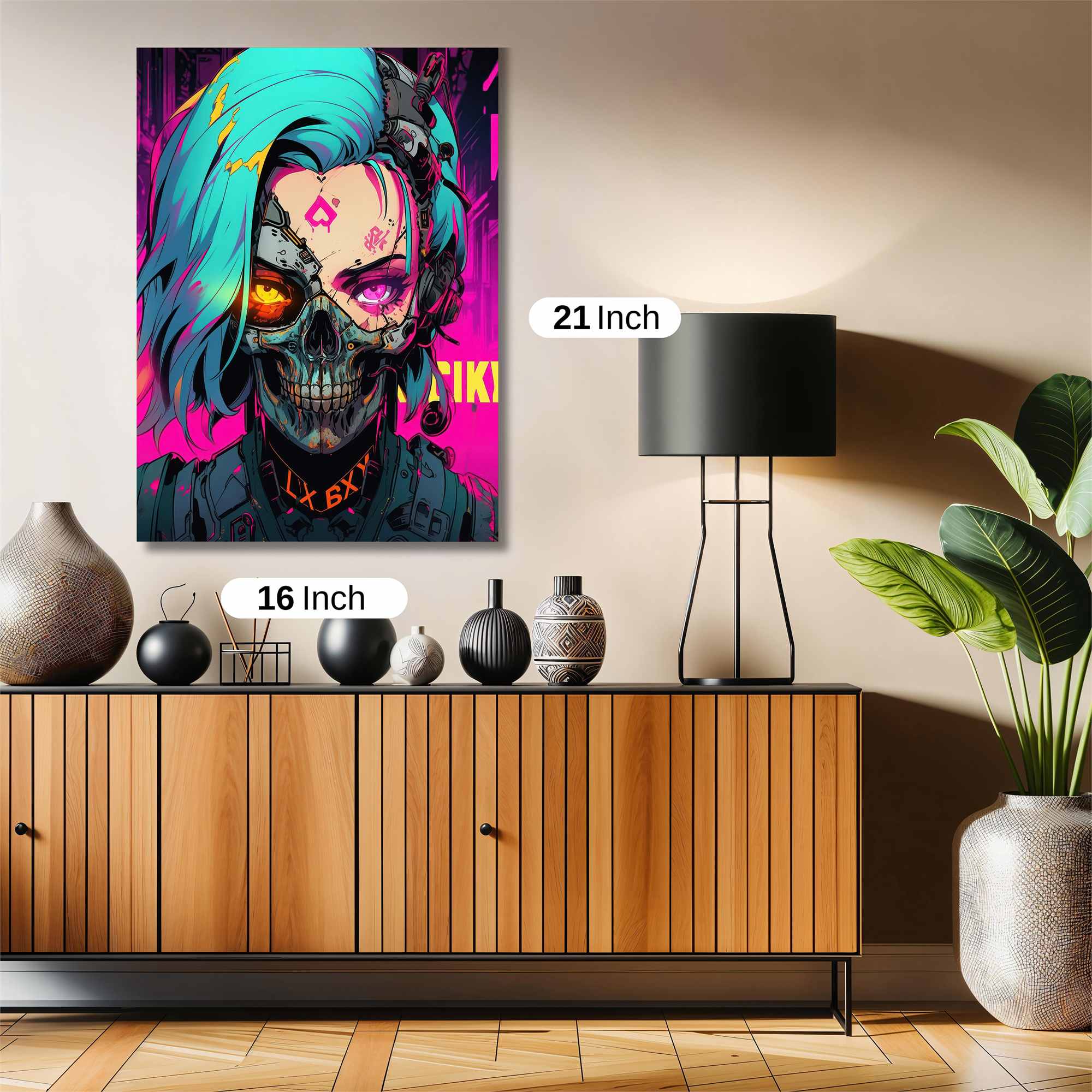 Cyberpunk Enigma Safe Wall Magnetic / M