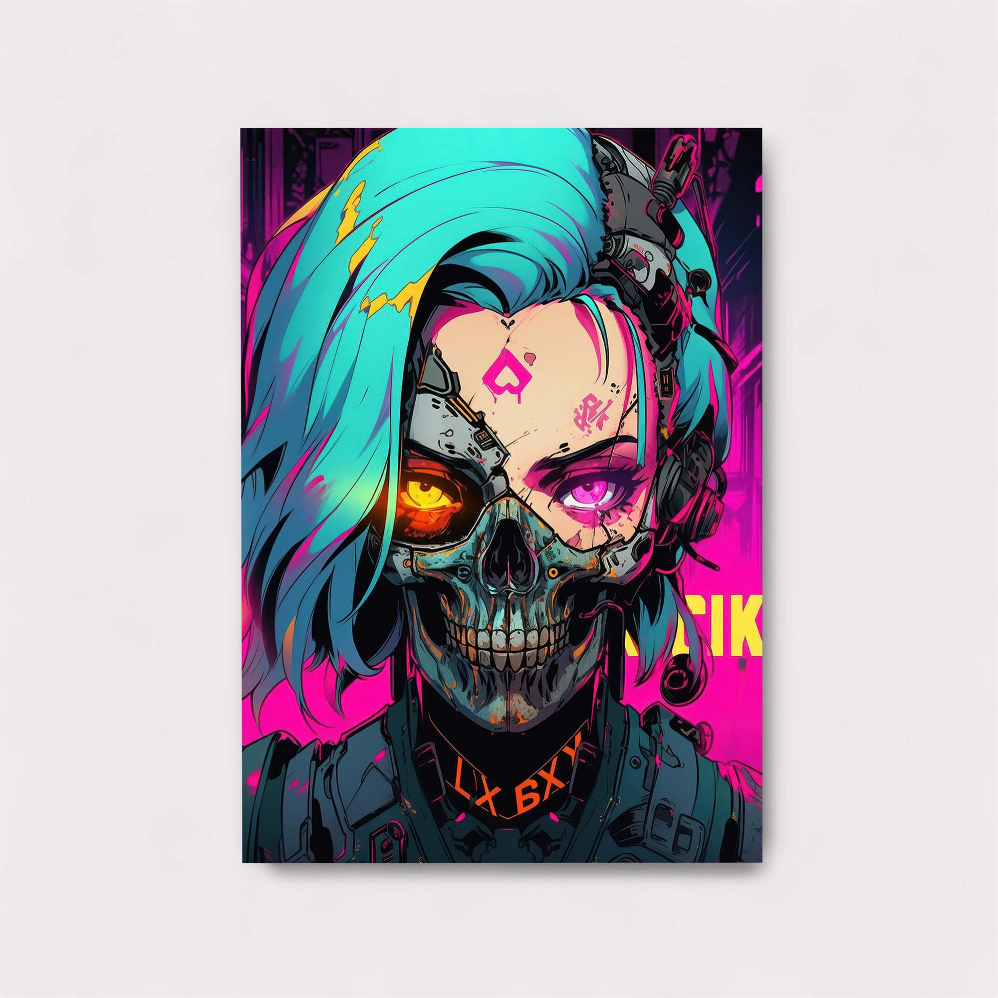 Cyberpunk Enigma Safe Wall Magnetic / M