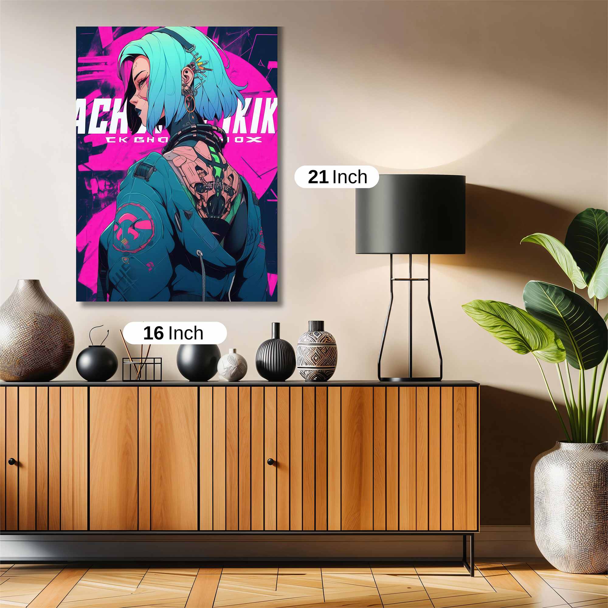 Cyber Rebel Safe Wall Magnetic / M