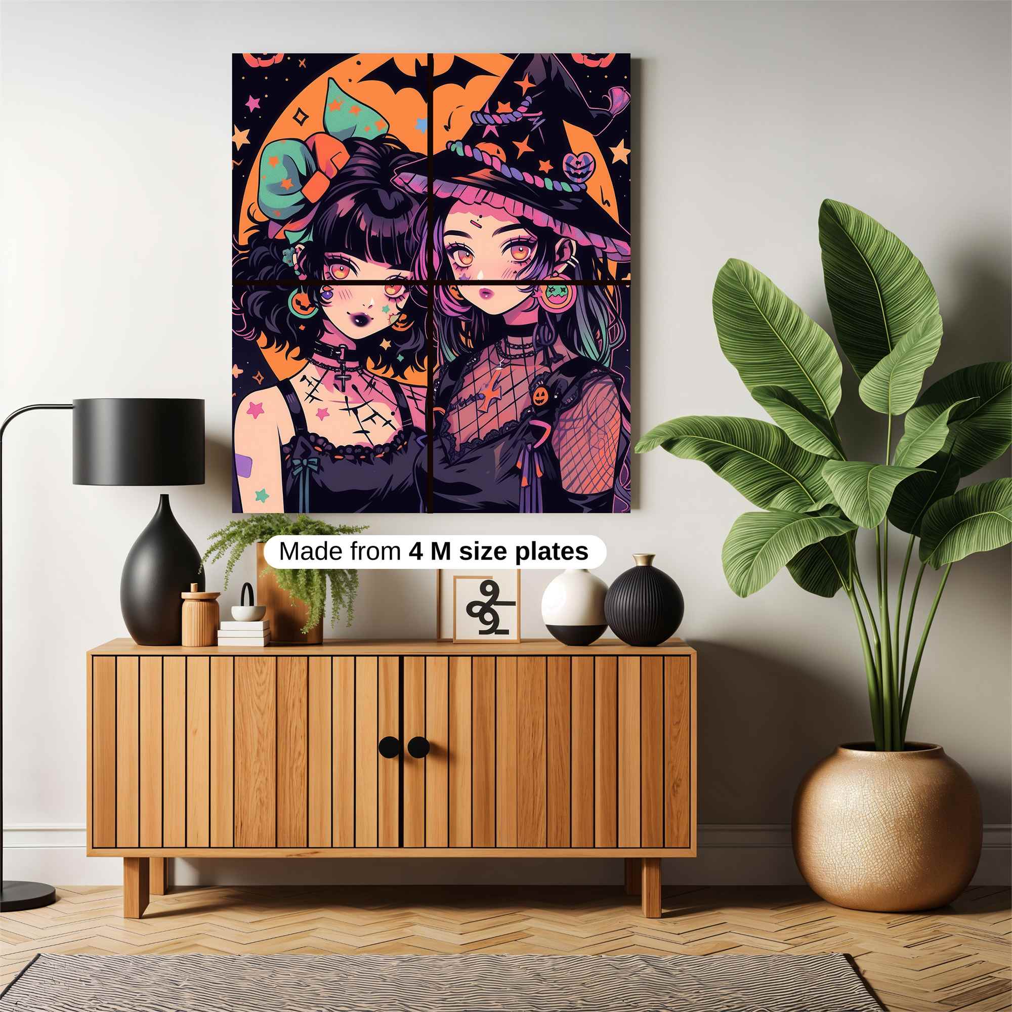 Witches Whimsy Safe Wall Magnetic / M