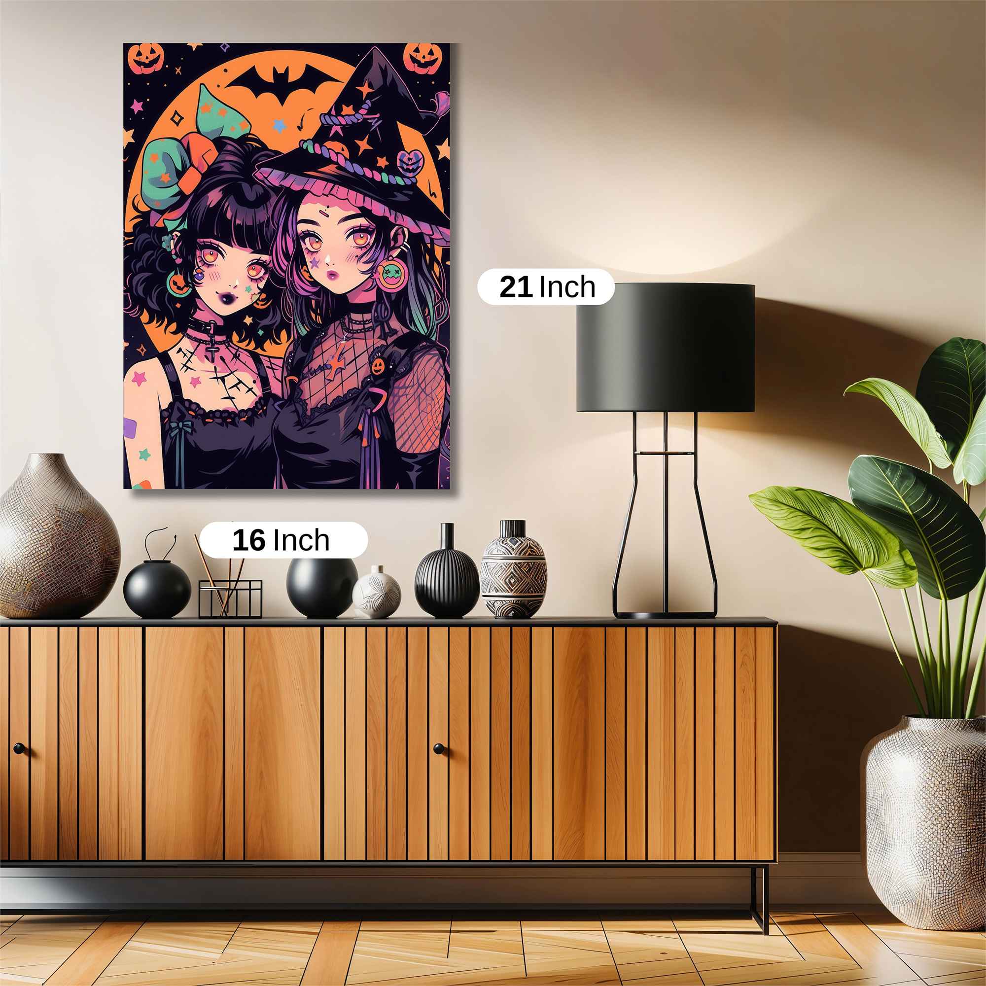 Witches Whimsy Safe Wall Magnetic / M