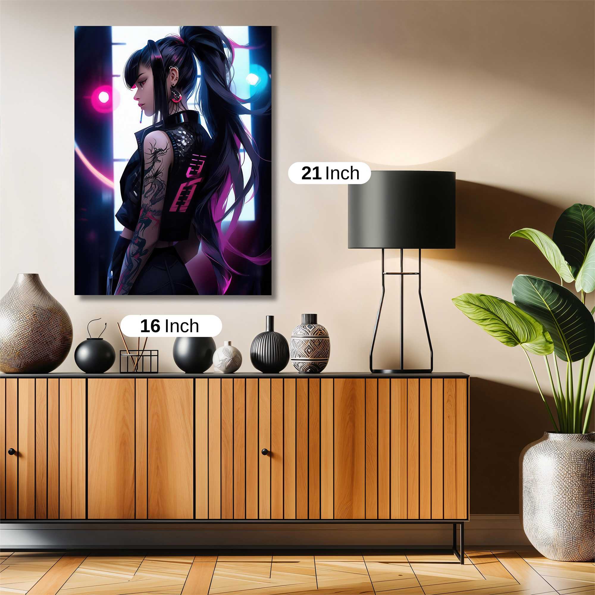 Neon Rebel Safe Wall Magnetic / M