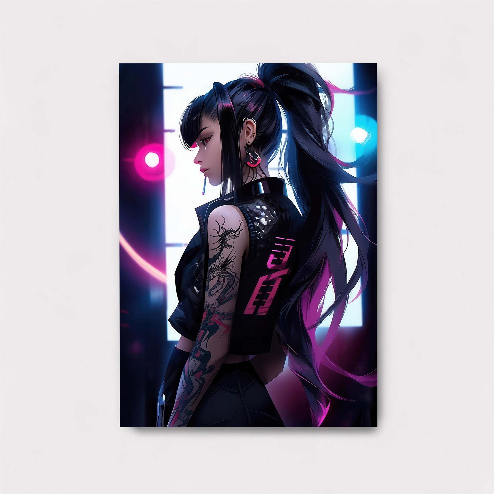 Neon Rebel Safe Wall Magnetic / M