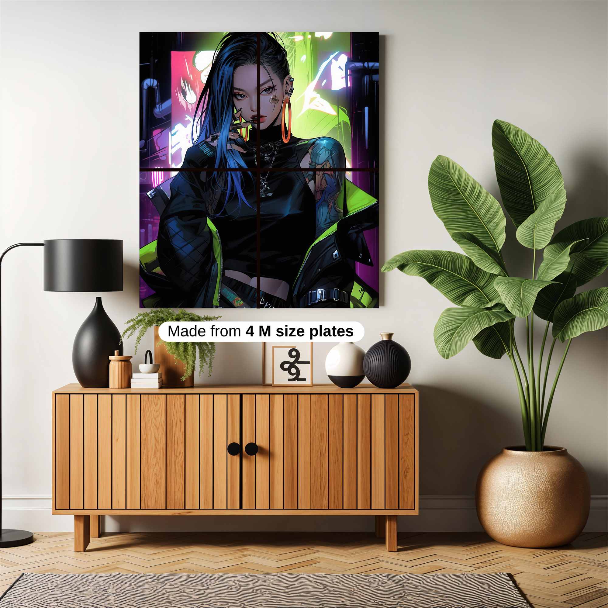 Neon Rebel Safe Wall Magnetic / M