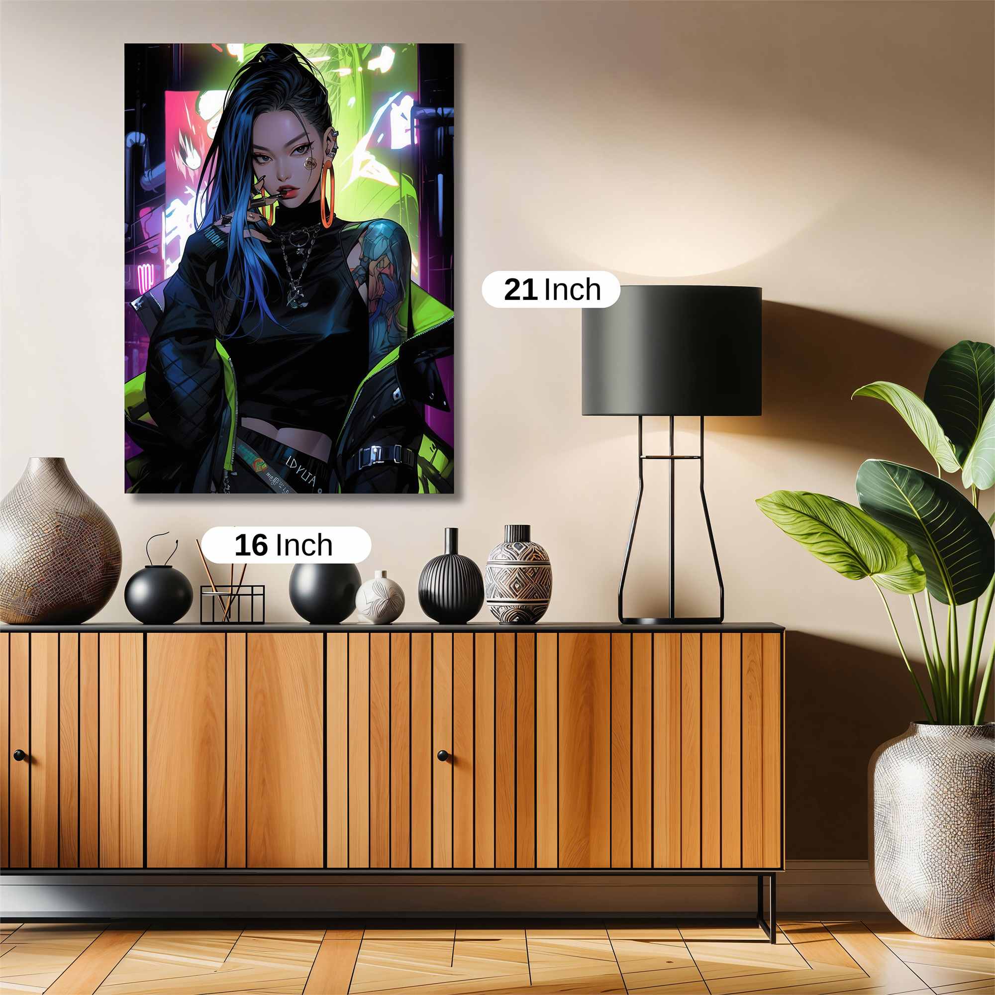 Neon Rebel Safe Wall Magnetic / M