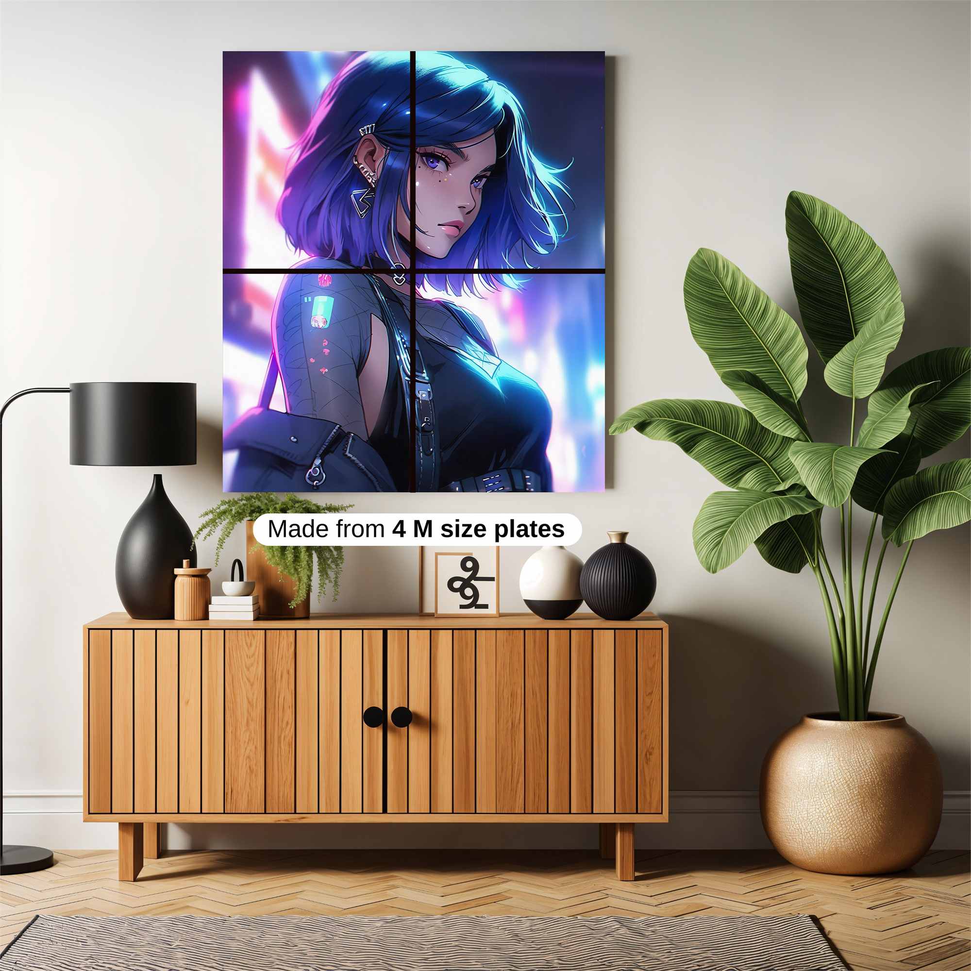 Neon Enigma Safe Wall Magnetic / M