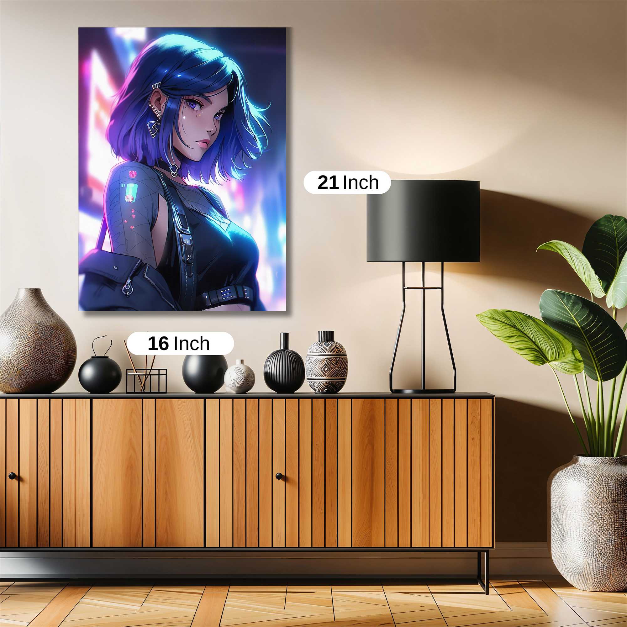 Neon Enigma Safe Wall Magnetic / M