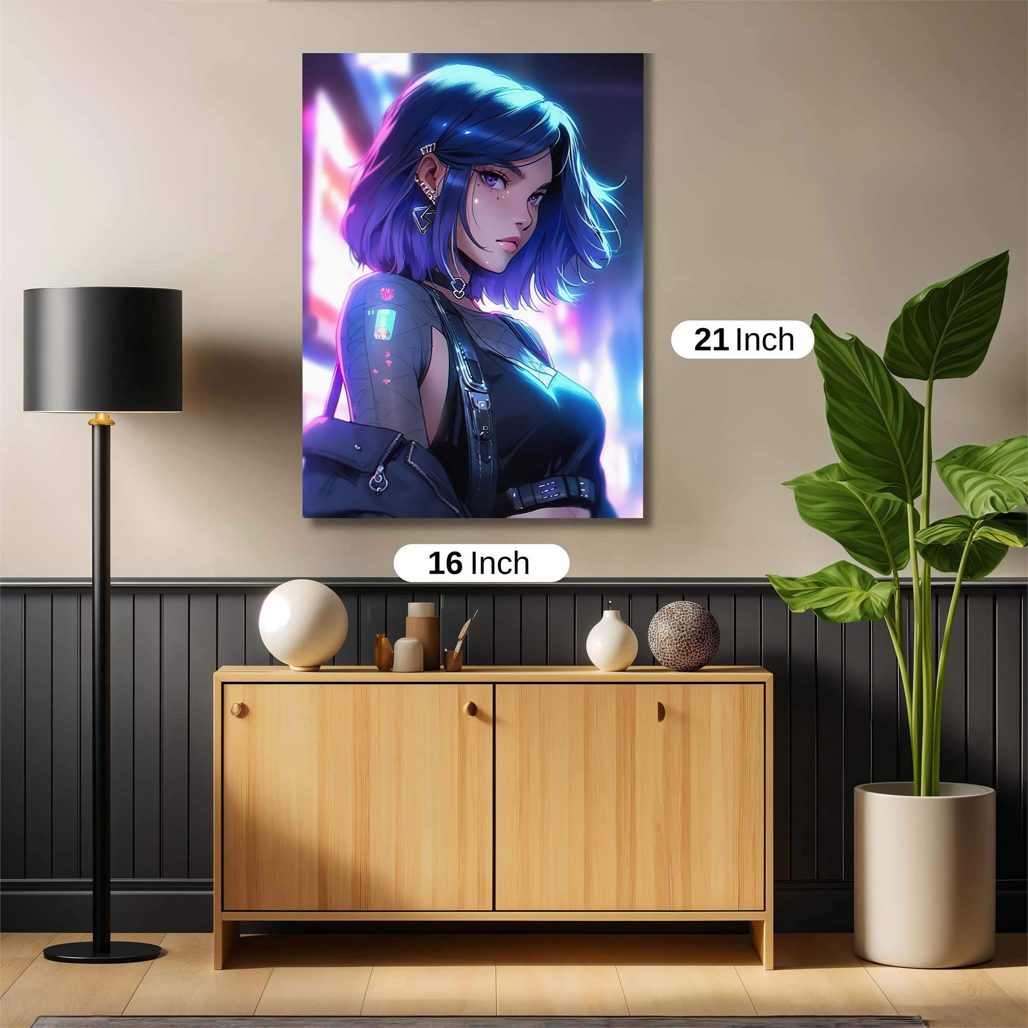 Neon Enigma Safe Wall Magnetic / M