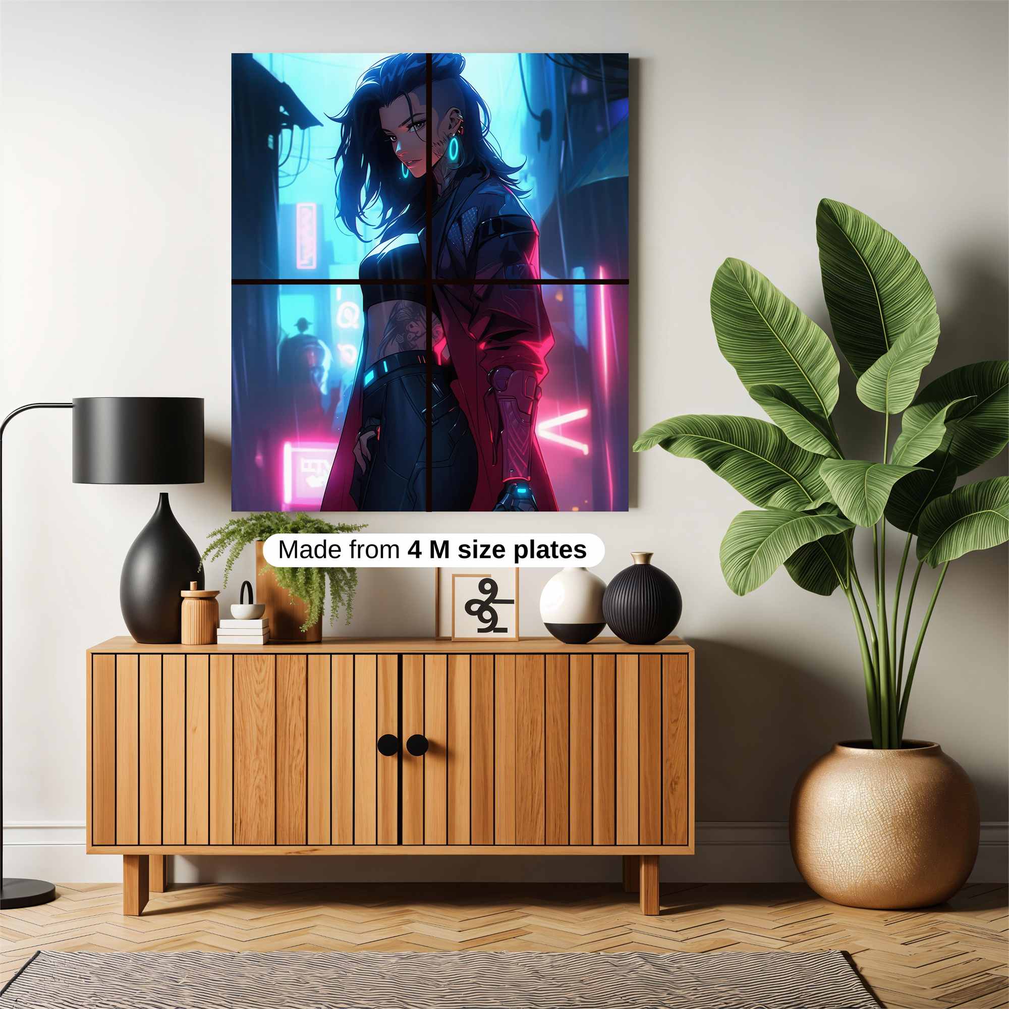 Cyber Enigma Safe Wall Magnetic / M