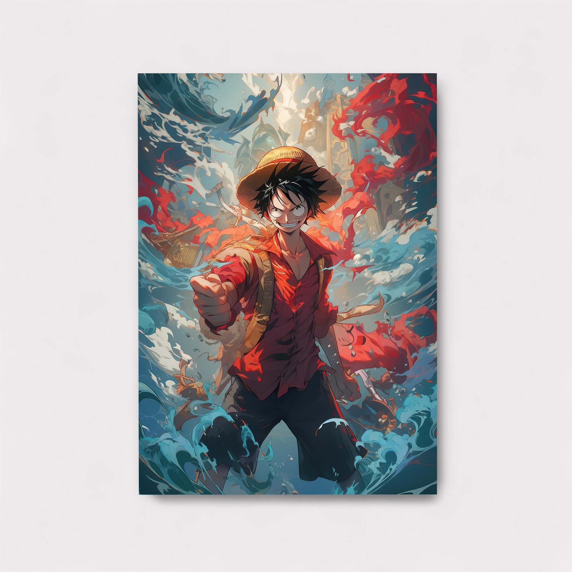 Luffy Triumphant Safe Wall Magnetic / M