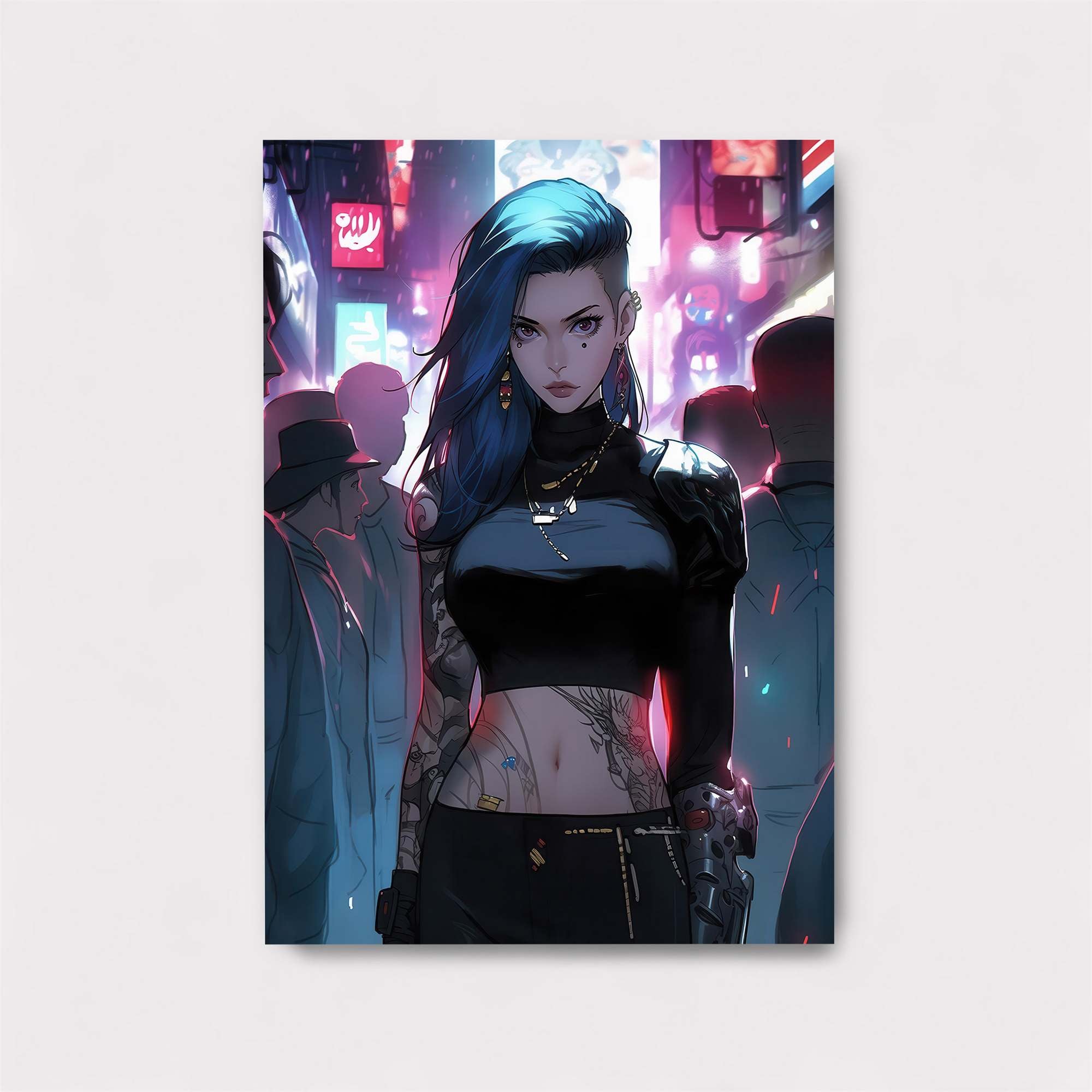 Cyberpunk Rebel Safe Wall Magnetic / M